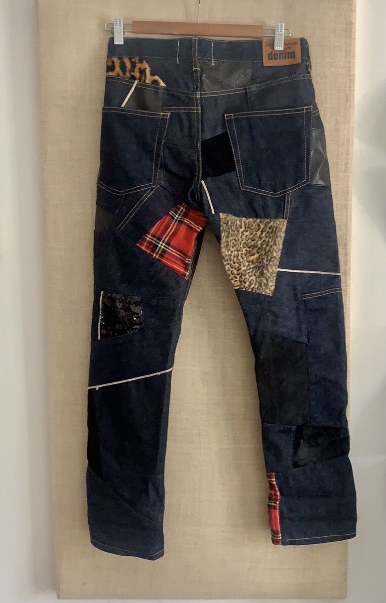 Comme des Garcons × Junya Watanabe 2016 Like new multi patchwork, salvage & cut-sewn Size US 29 - 6 Thumbnail