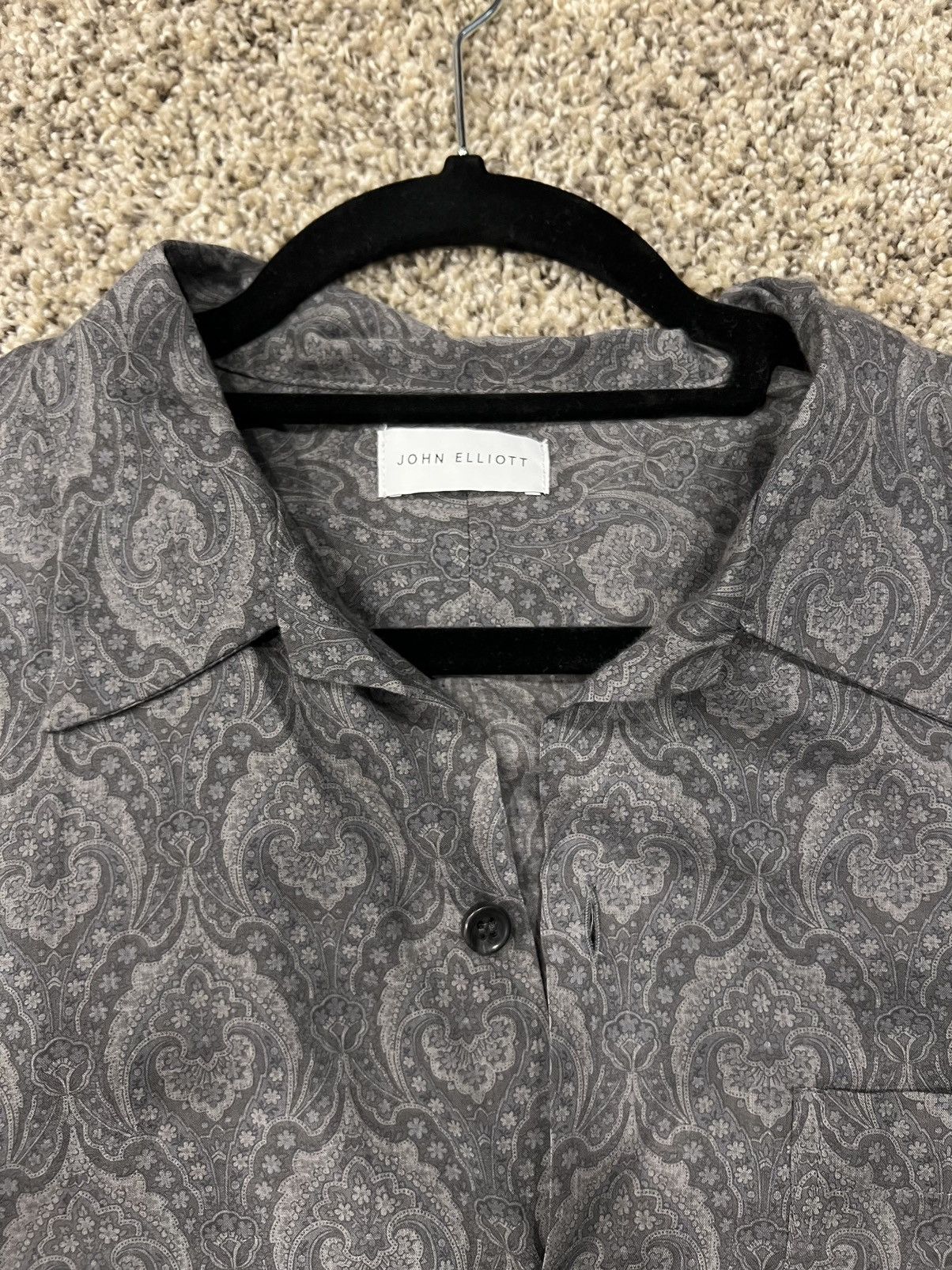 John Elliott John Elliott paisley button up Size US M / EU 48-50 / 2 - 2 Thumbnail