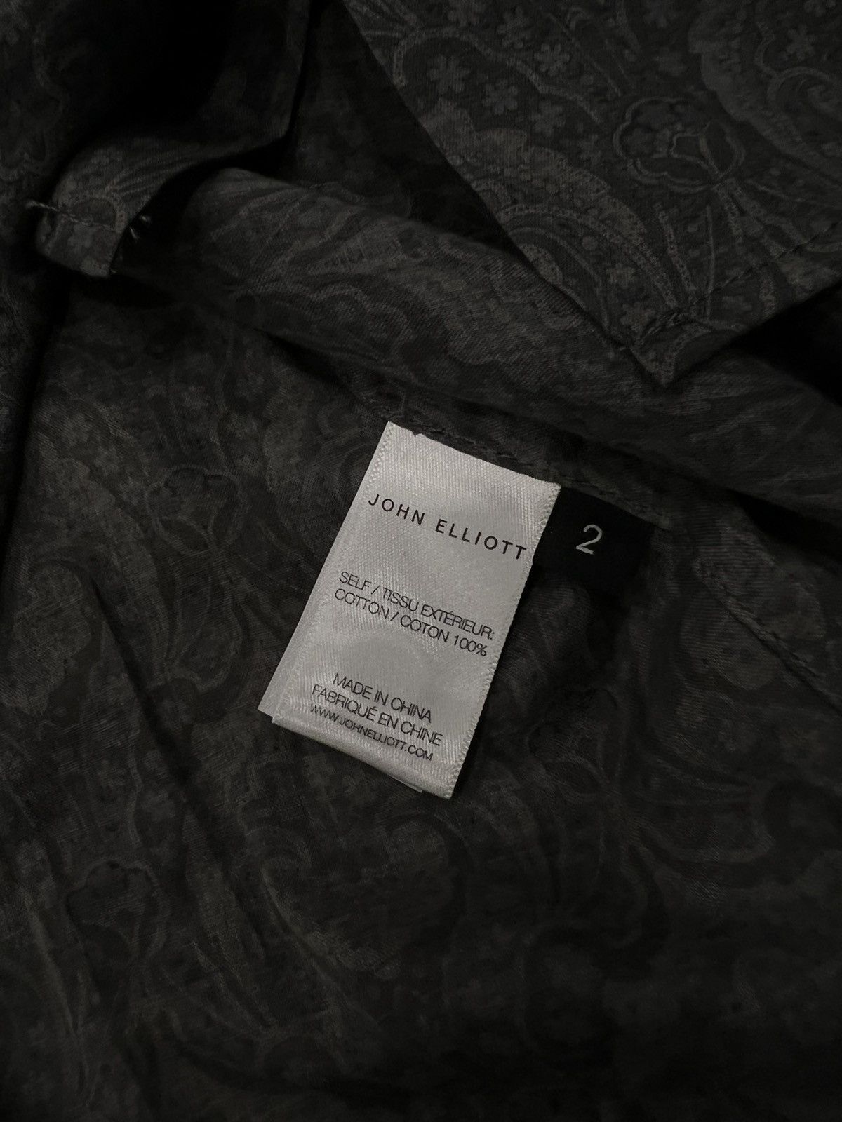 John Elliott John Elliott paisley button up Size US M / EU 48-50 / 2 - 4 Thumbnail