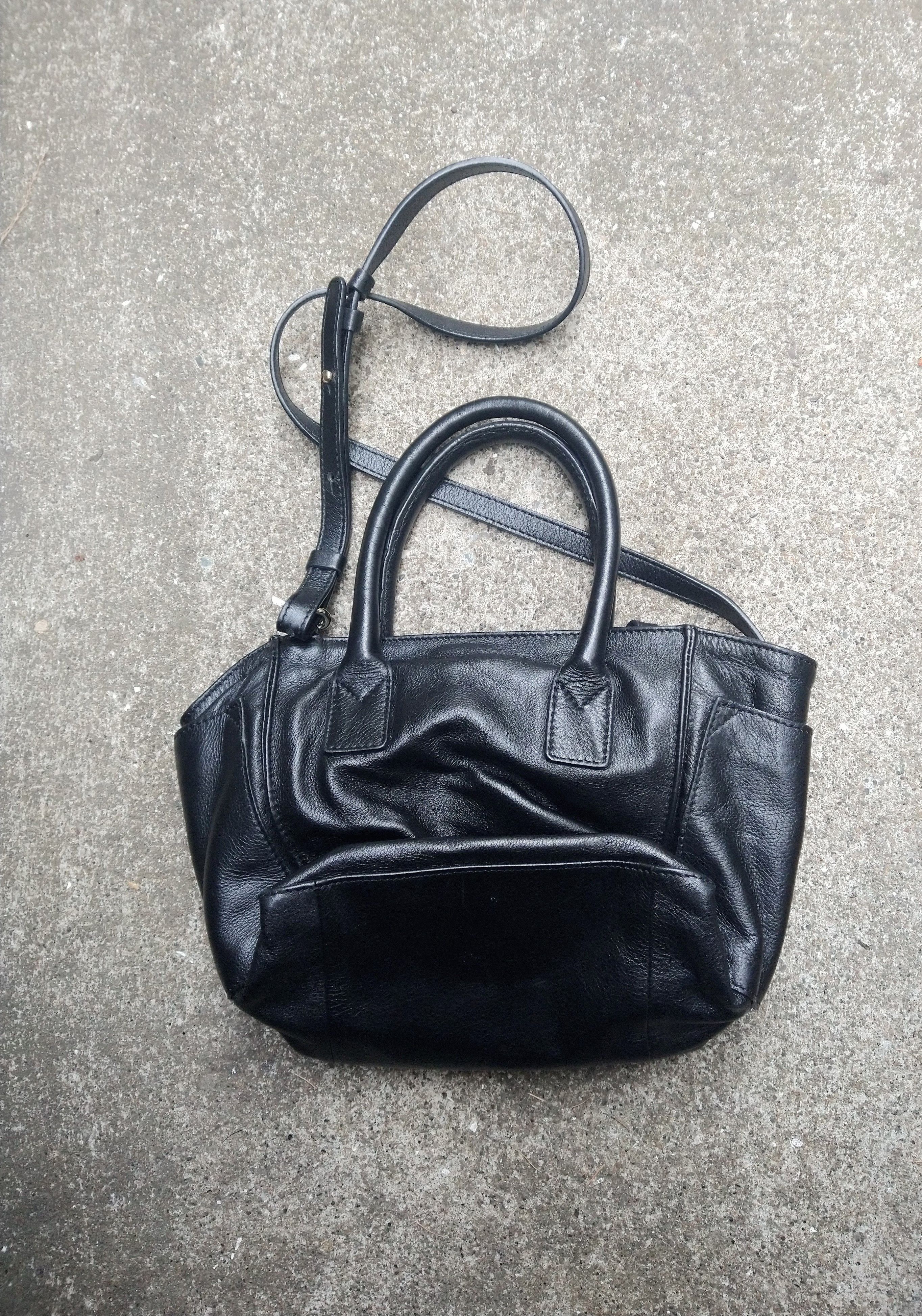 See by Chloe Nellie Bag Black Leather Shoulder Handbag