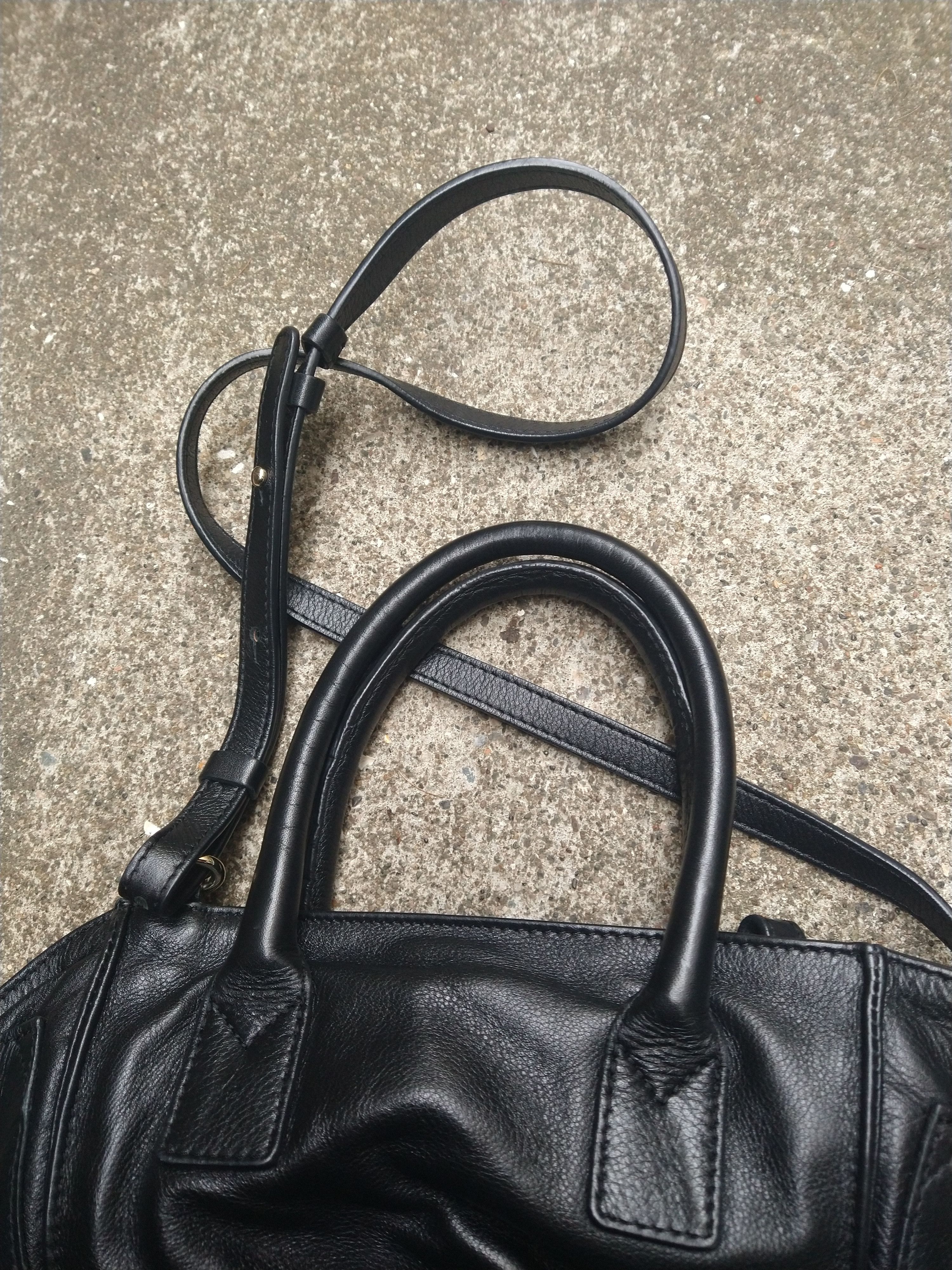 See by Chloe Nellie Bag Black Leather Shoulder Handbag