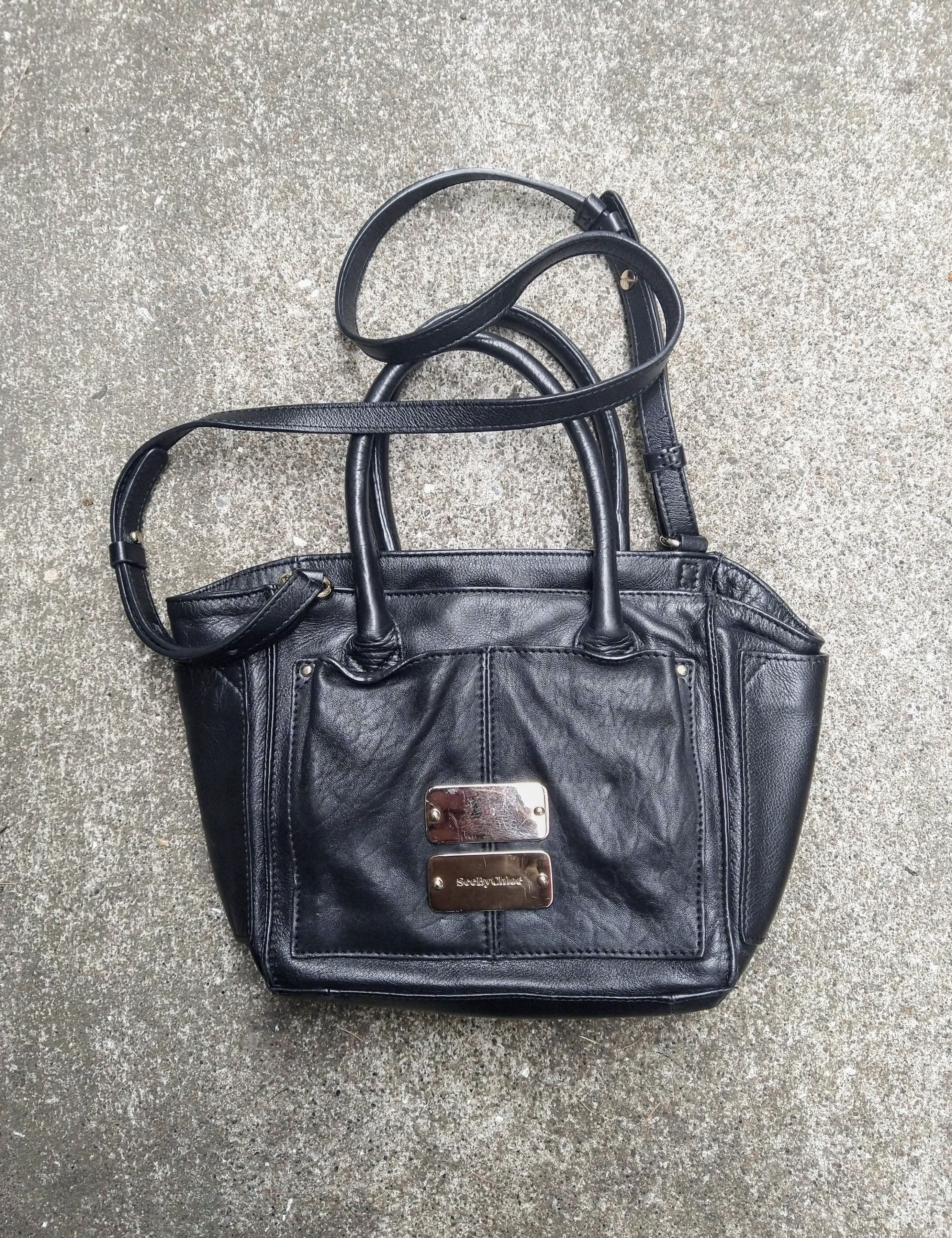 Chloe × See by Chloe See by Chloe Nellie Bag Black Leather 