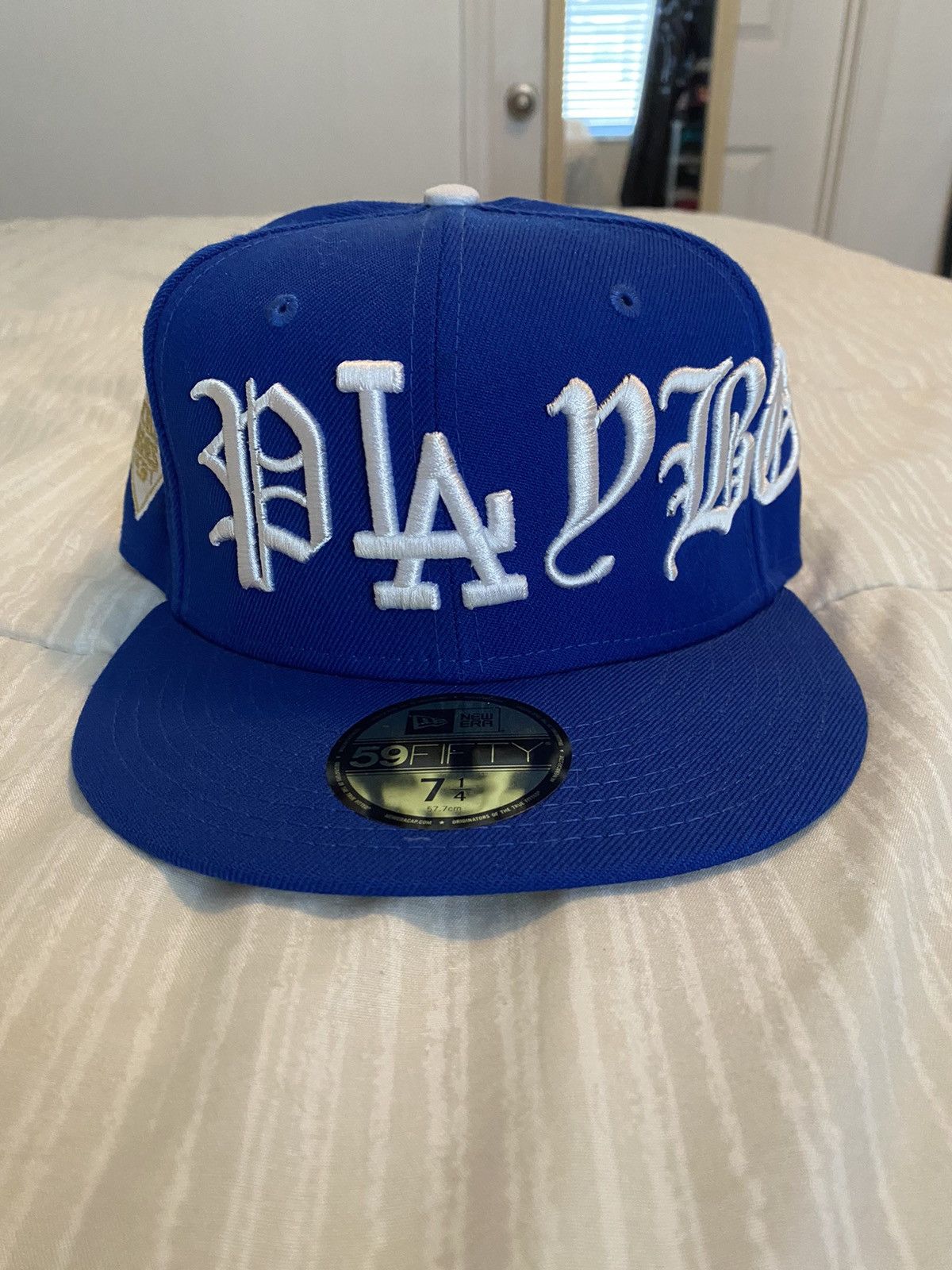 Custom La dodgers fitted gallery custom playboy fitted | Grailed