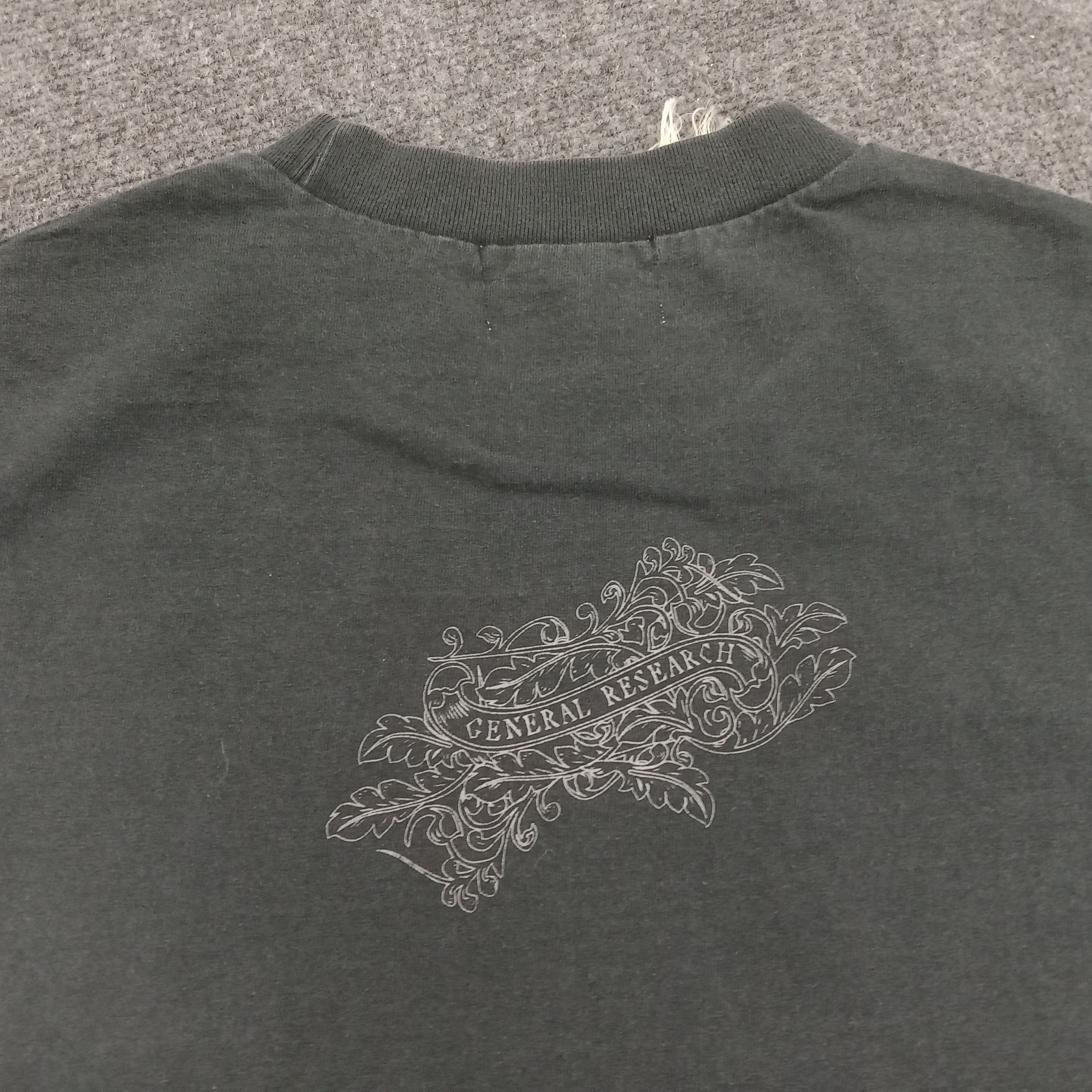 General Research × Japanese Brand × Vintage GENERAL RESEARCH Japanese Brand Designer T-Shirt Size US S / EU 44-46 / 1 - 4 Thumbnail