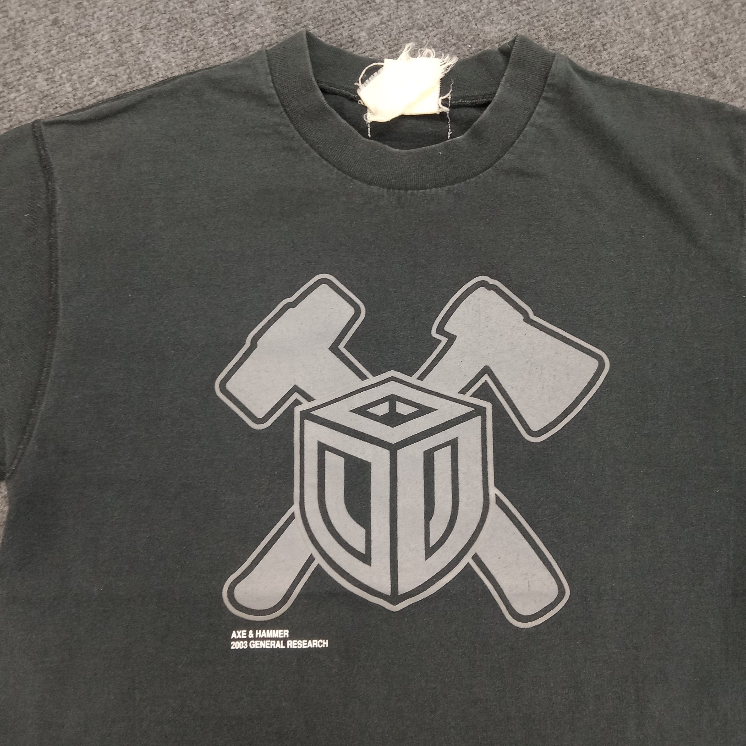 General Research × Japanese Brand × Vintage GENERAL RESEARCH Japanese Brand Designer T-Shirt Size US S / EU 44-46 / 1 - 2 Thumbnail