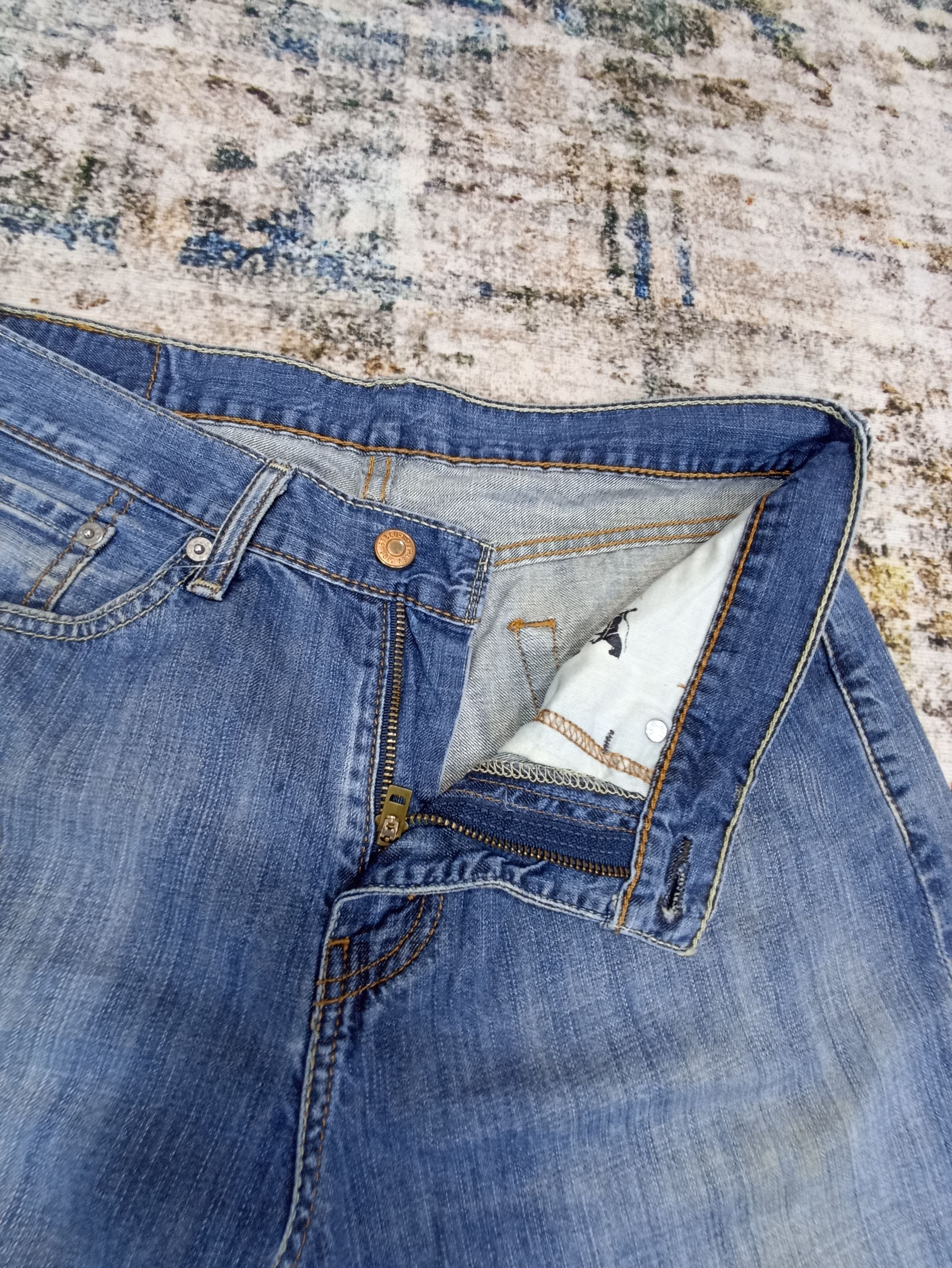 Jean × Levi's × Vintage Vintage Levi's 514 Rusty Blue Jeans - J107 Size US 32 / EU 48 - 3 Thumbnail