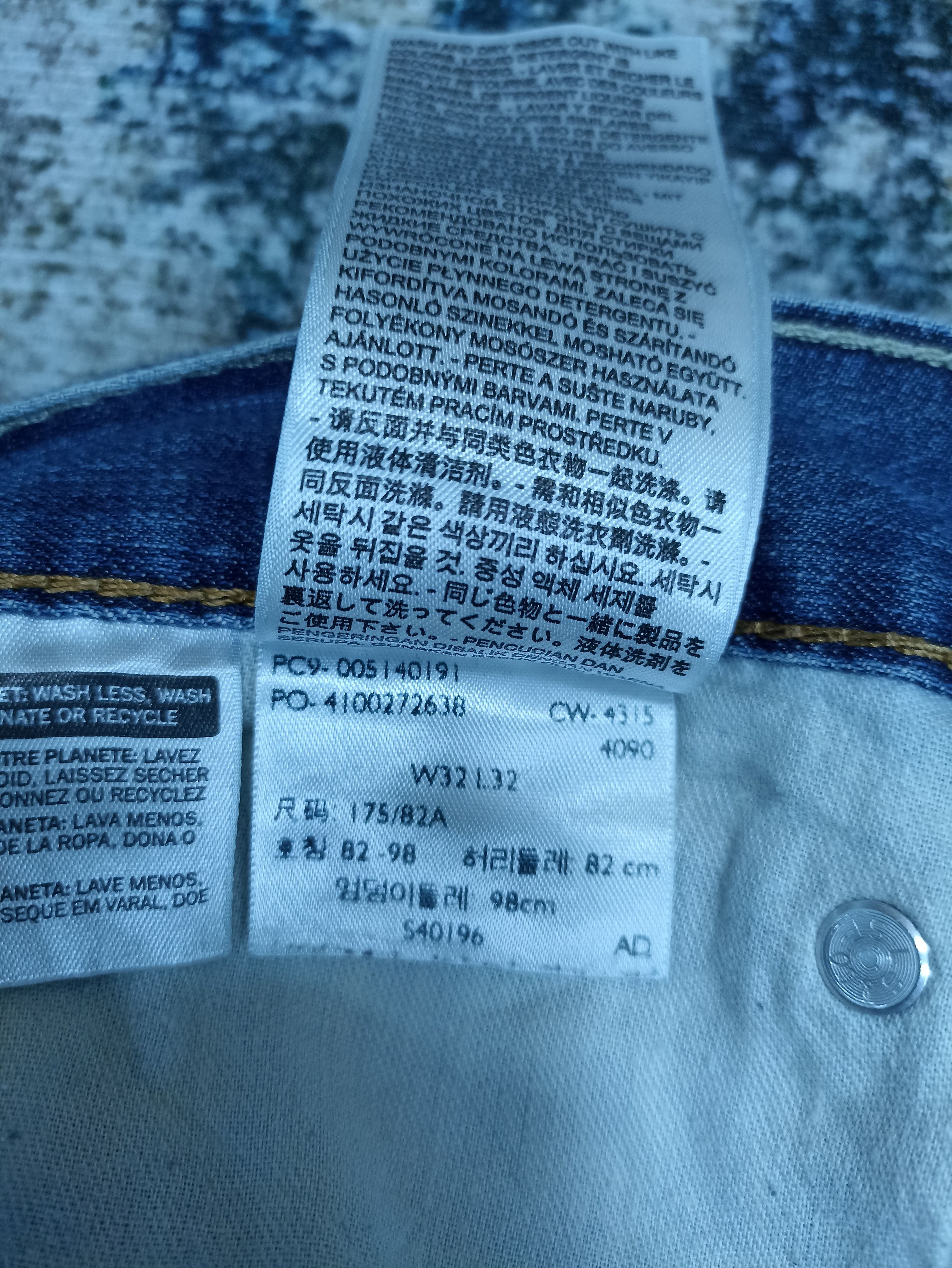 Jean × Levi's × Vintage Vintage Levi's 514 Rusty Blue Jeans - J107 Size US 32 / EU 48 - 5 Thumbnail