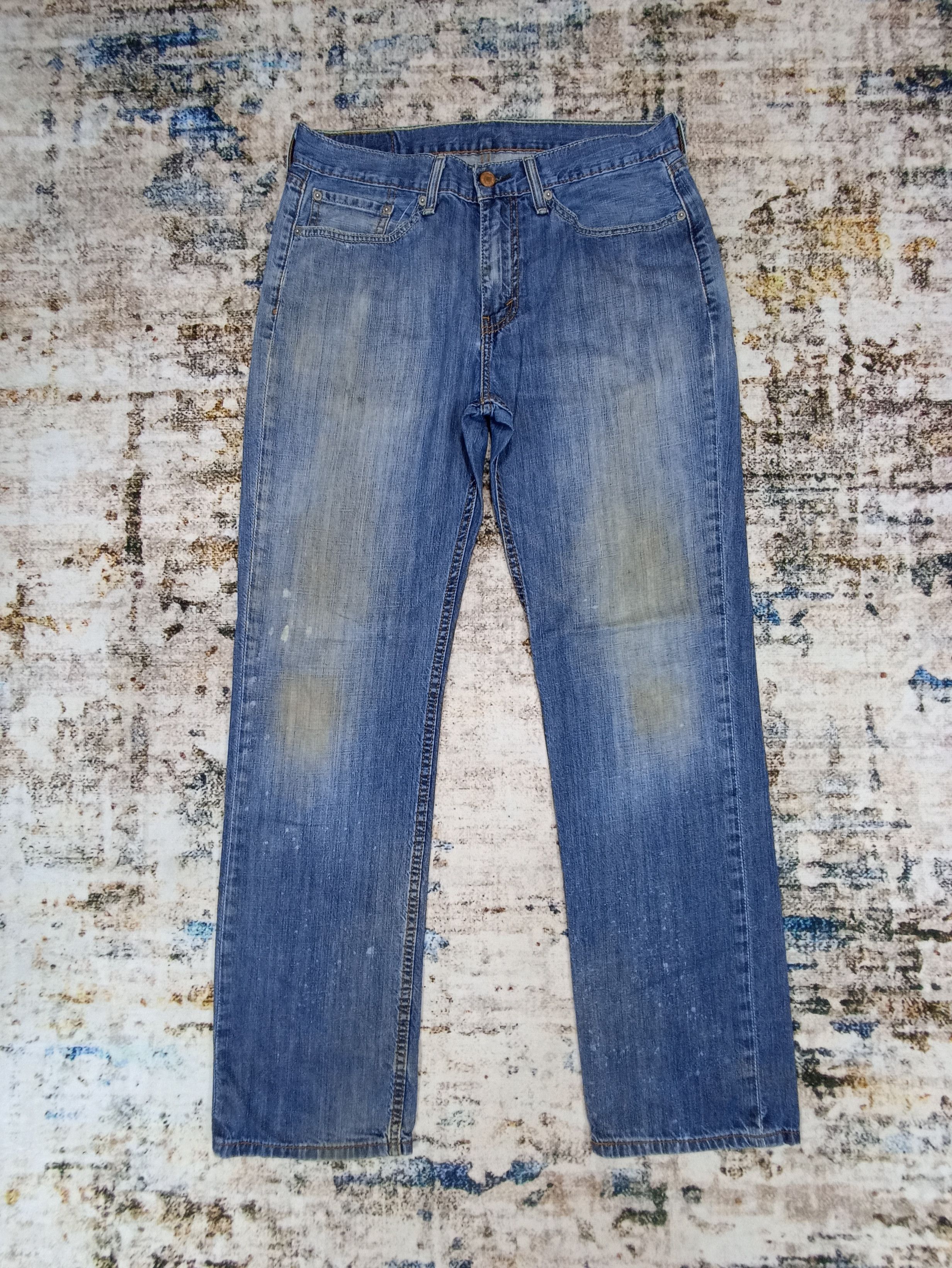 Jean × Levi's × Vintage Vintage Levi's 514 Rusty Blue Jeans - J107 Size US 32 / EU 48 - 1 Thumbnail