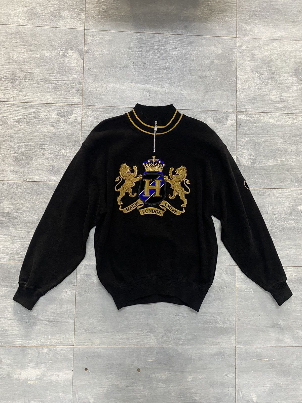 Hardy Amies 🔥Vintage🔥 Handy Amies Sweatshirt Size US L / EU 52-54 / 3 - 3 Thumbnail