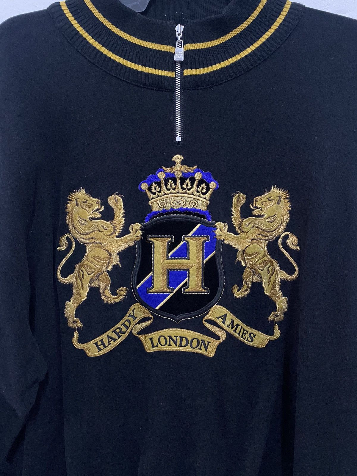 Hardy Amies 🔥Vintage🔥 Handy Amies Sweatshirt Size US L / EU 52-54 / 3 - 2 Thumbnail