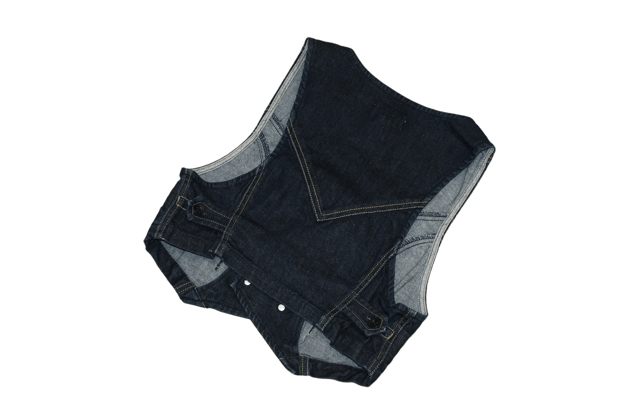 Diesel Diesel Raw Denim Vest . Made in Romania Size S / US 4 / IT 40 - 7 Thumbnail