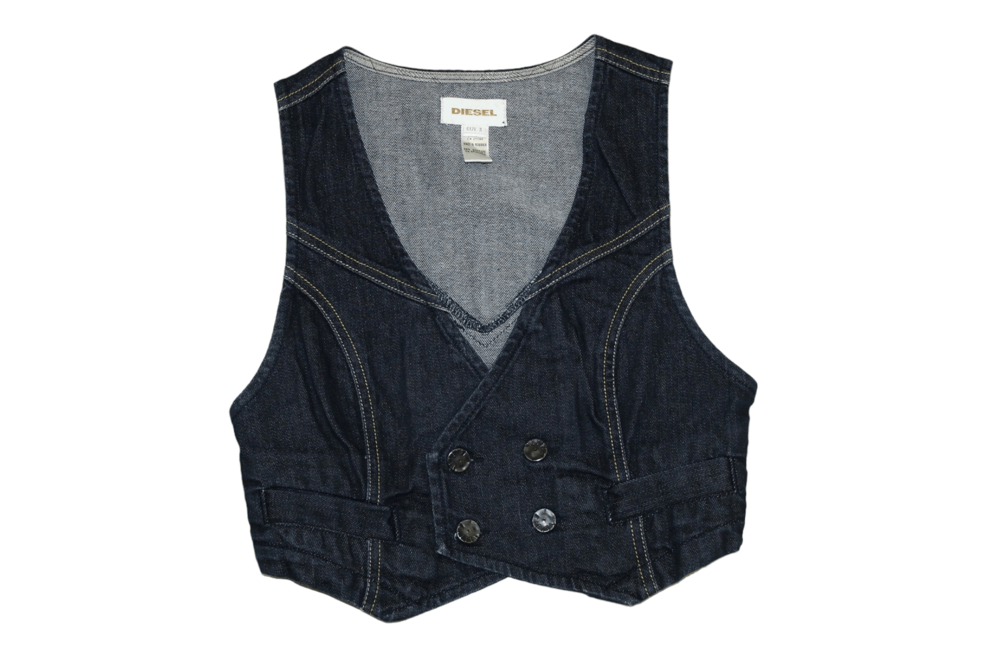 Diesel Diesel Raw Denim Vest . Made in Romania Size S / US 4 / IT 40 - 8 Thumbnail
