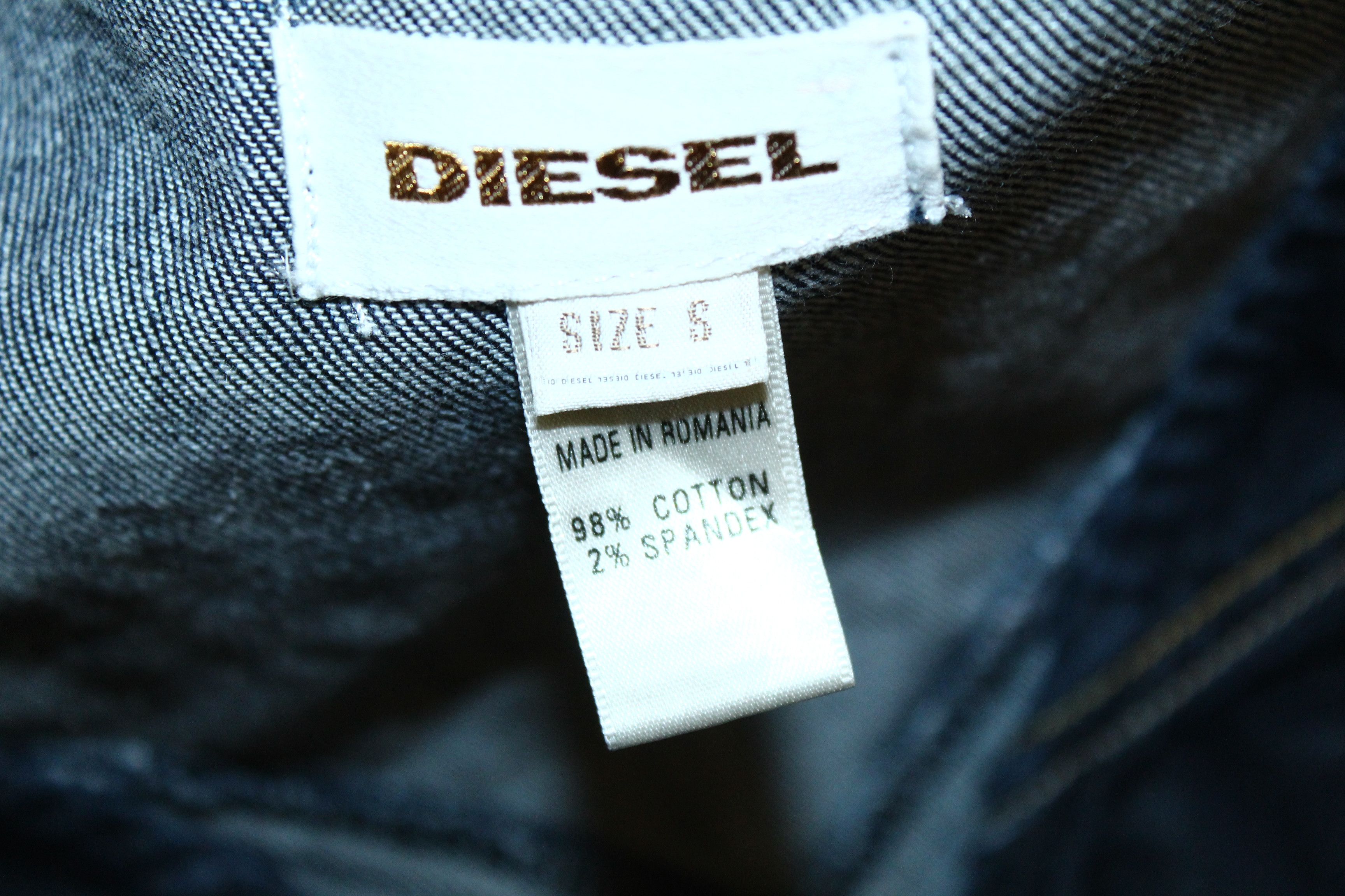 Diesel Diesel Raw Denim Vest . Made in Romania Size S / US 4 / IT 40 - 3 Thumbnail