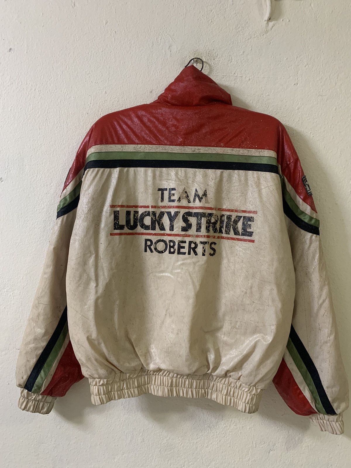 Japanese Brand Vintage Lucky Strike Kenny Roberts Jacket Size US M / EU 48-50 / 2 - 1 Thumbnail
