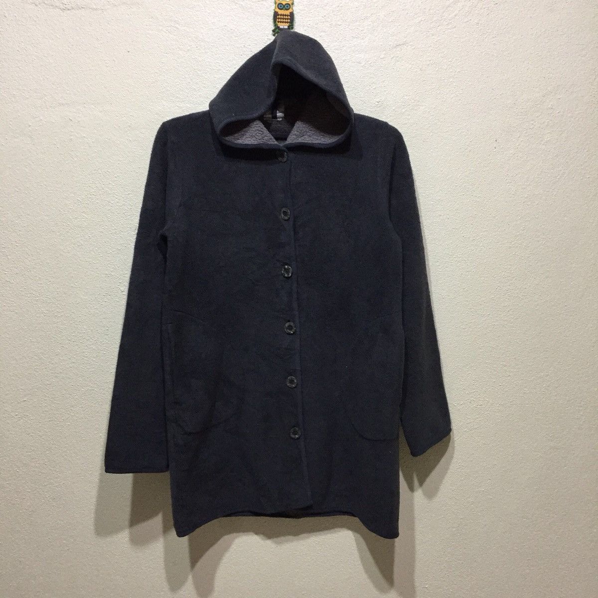 L.LBean Flannel Long Coats Hoodie size XS fit M