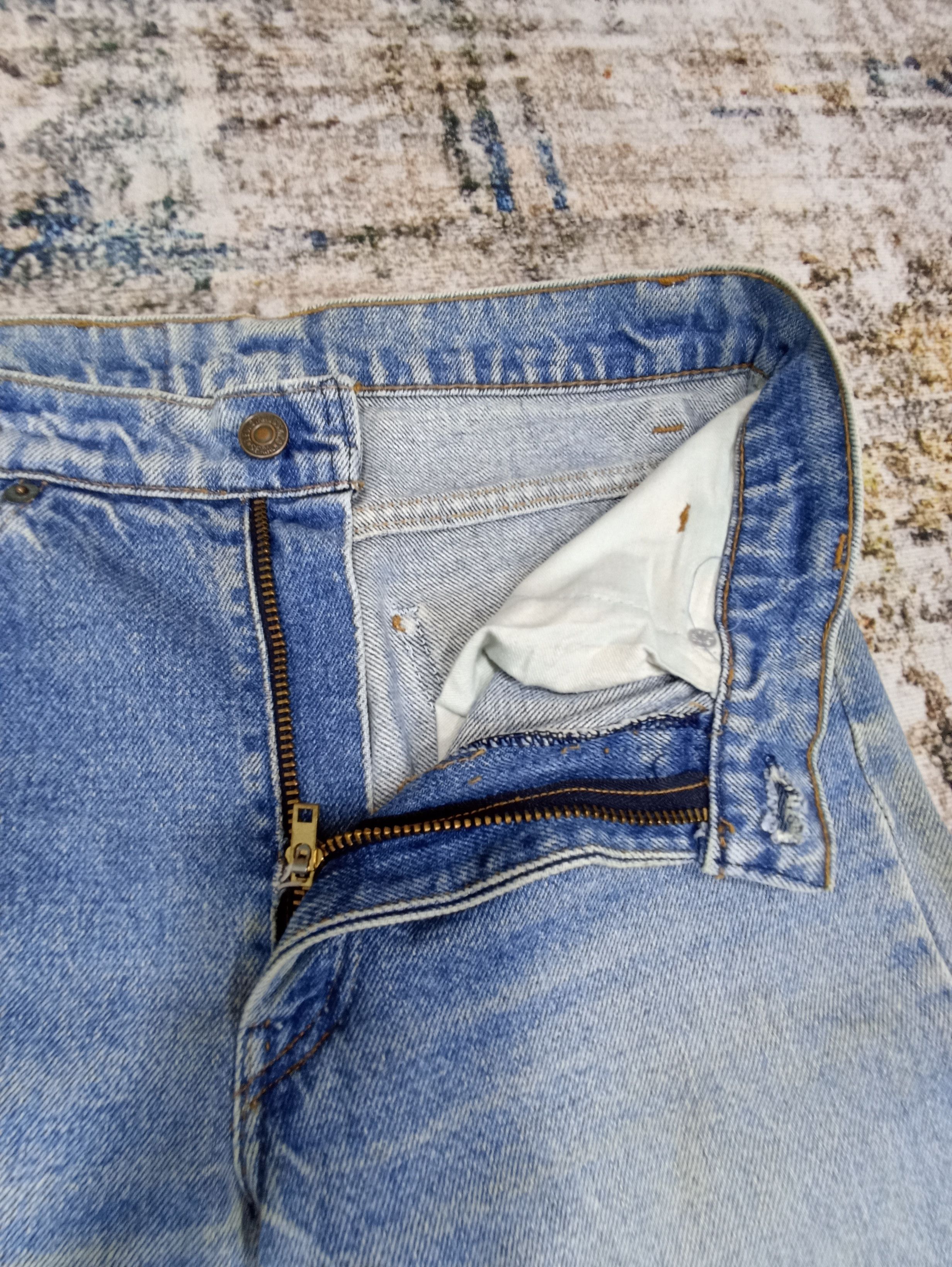 Jean × Levi's × Vintage 80s Stone Wash Vintage Levi's 705 Jeans - J108 Size 30" / US 8 / IT 44 - 3 Thumbnail