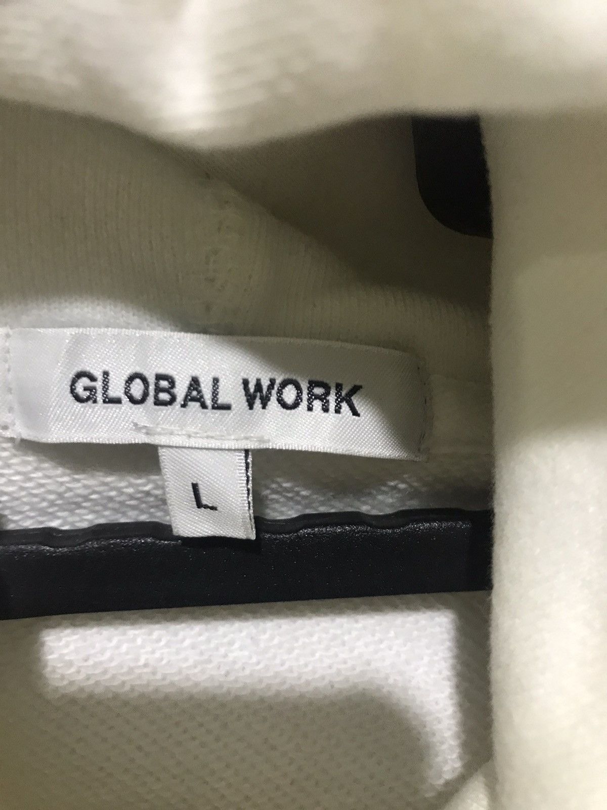 Global Work Global Work Sweatshirts Hoodie spell out ROCKYIM L fits M Size US S / EU 44-46 / 1 - 12 Thumbnail