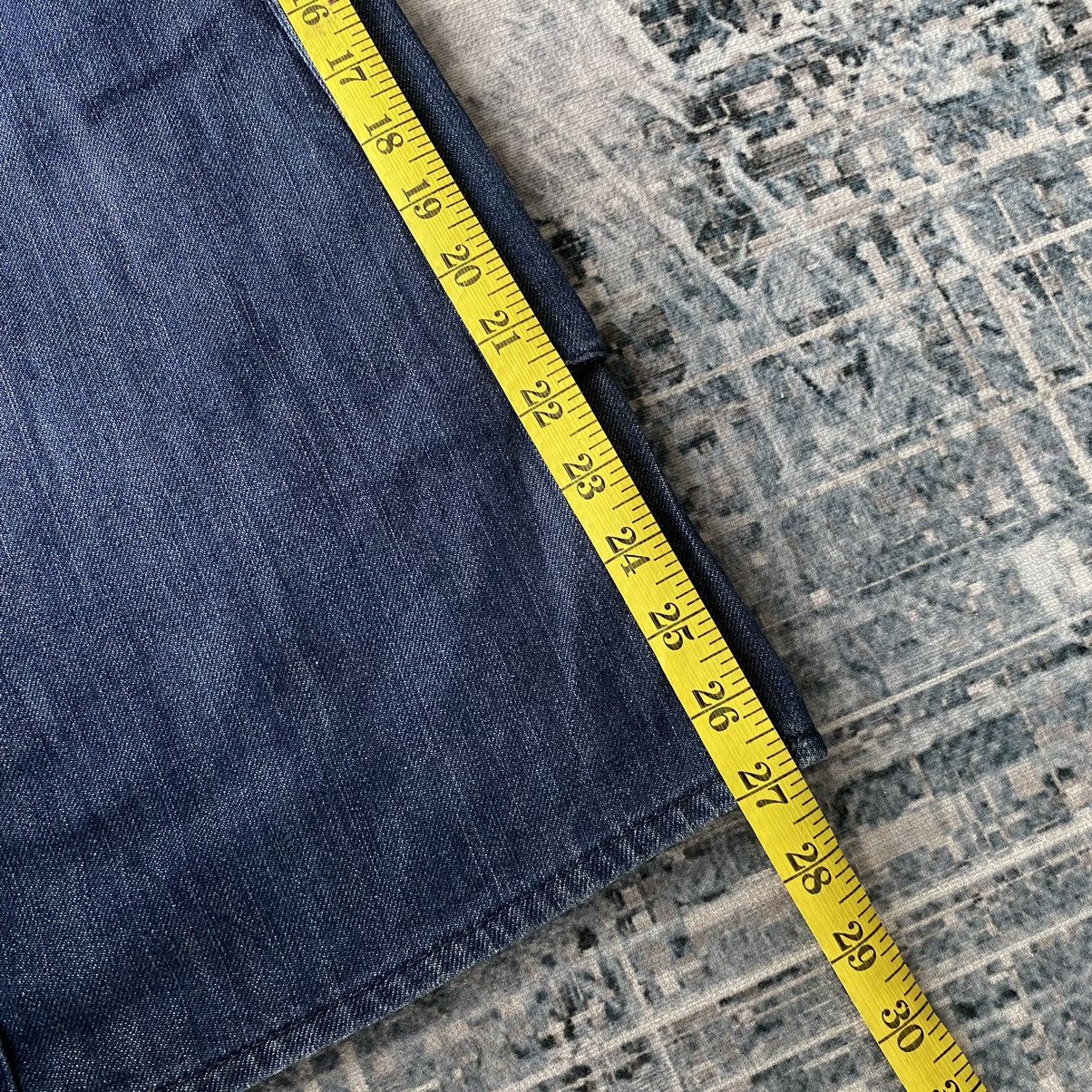 Evisu Evisu Daicock Denim Midi Cargo Skirt Size 28" / US 6 / IT 42 - 14 Thumbnail