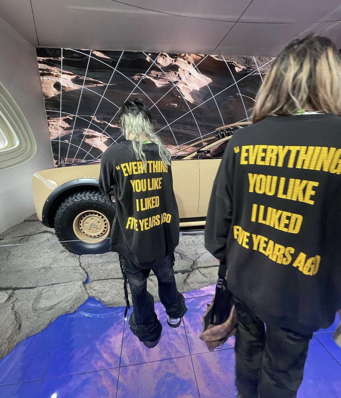 Japanese Brand Five Years Virgil quote crewneck Size US M / EU 48-50 / 2 - 9 Thumbnail