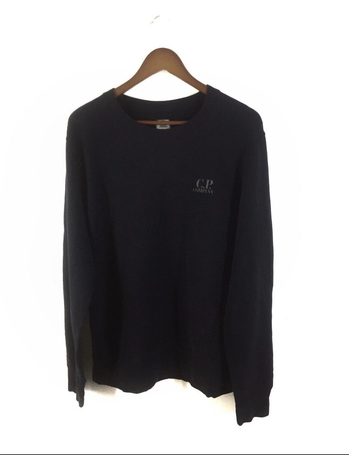 image of C P Company x Italian Designers vintage 90's C.p. Company X Massimo Osti Sweatshirt in Black (Size 