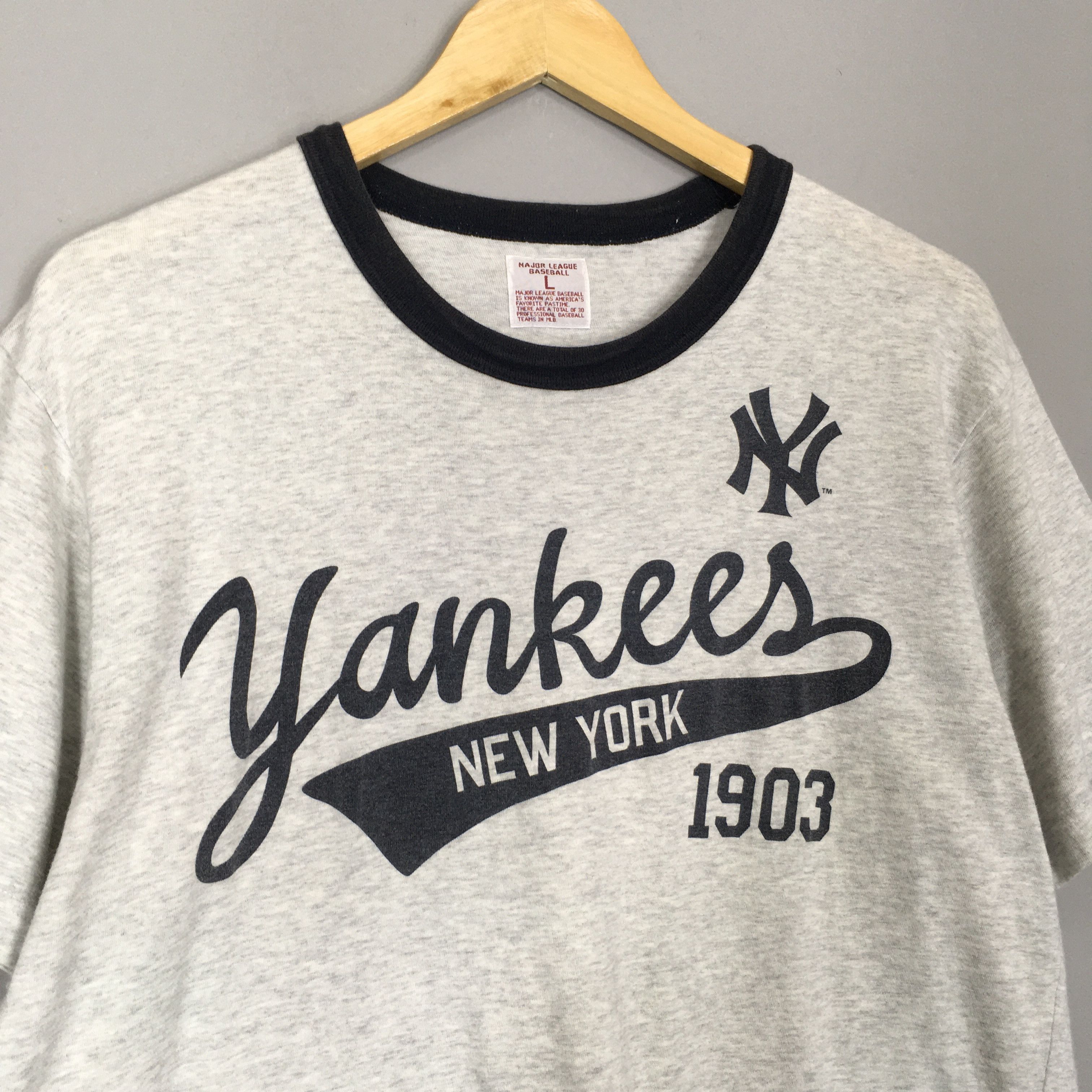 MLB Vintage New York Yankees MLB T Shirt Large Size US L / EU 52-54 / 3 - 3 Thumbnail
