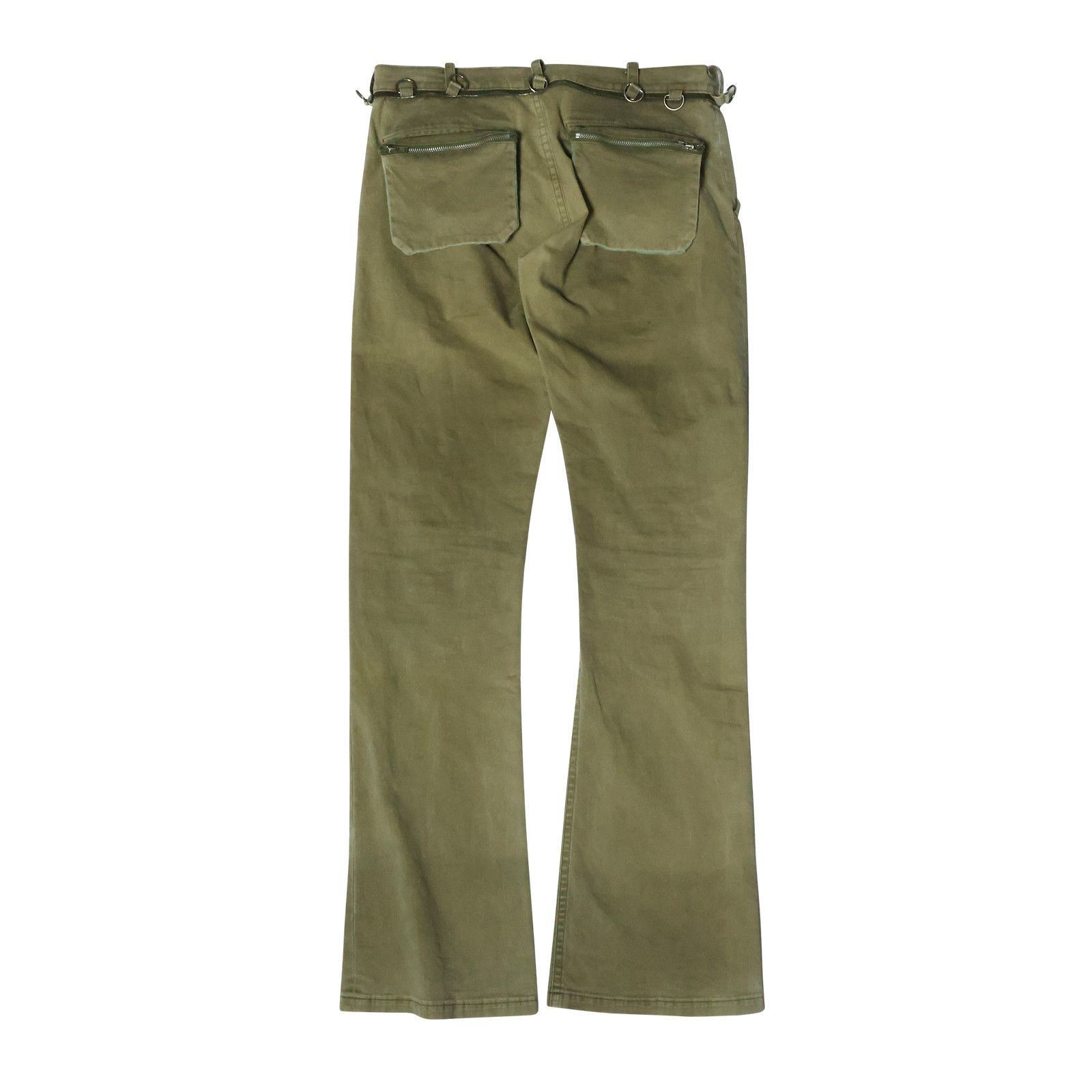 Image of Undercover Ss03 Hanging Cargo Pants in Green, Men's (Size 30)