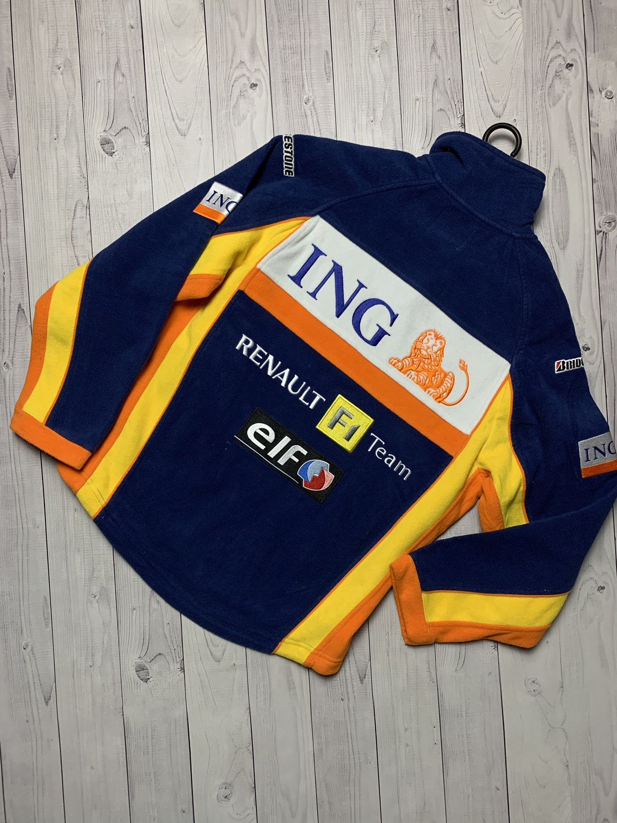 Vintage Vintage Renault racing fleece jacket formula 1 size S Size US S / EU 44-46 / 1 - 6 Thumbnail