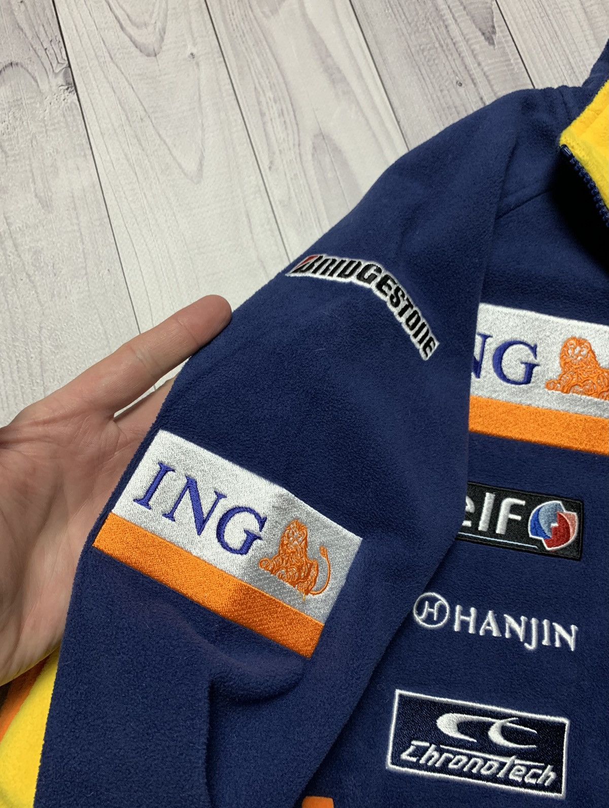 Vintage Vintage Renault racing fleece jacket formula 1 size S Size US S / EU 44-46 / 1 - 5 Thumbnail
