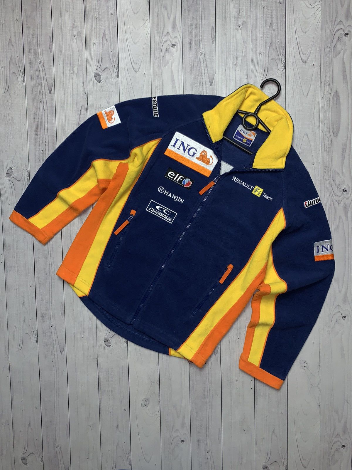 Vintage Vintage Renault racing fleece jacket formula 1 size S Size US S / EU 44-46 / 1 - 1 Thumbnail