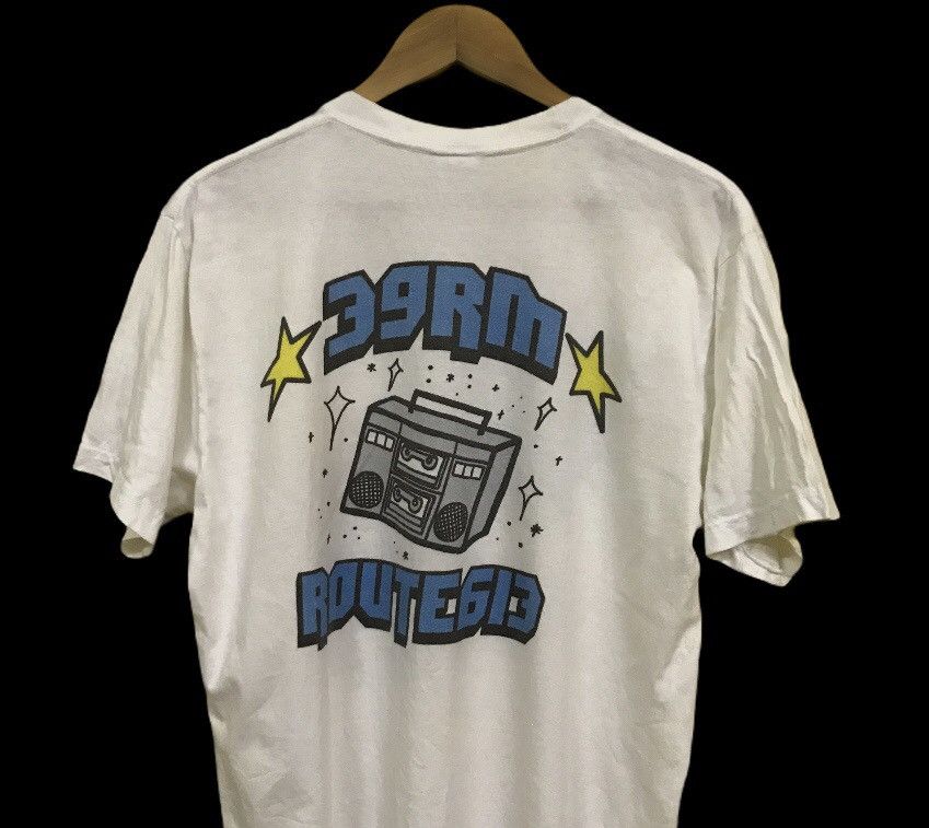 Anime Vintage 39 routed613 white tshirt Size US L / EU 52-54 / 3 - 4 Thumbnail