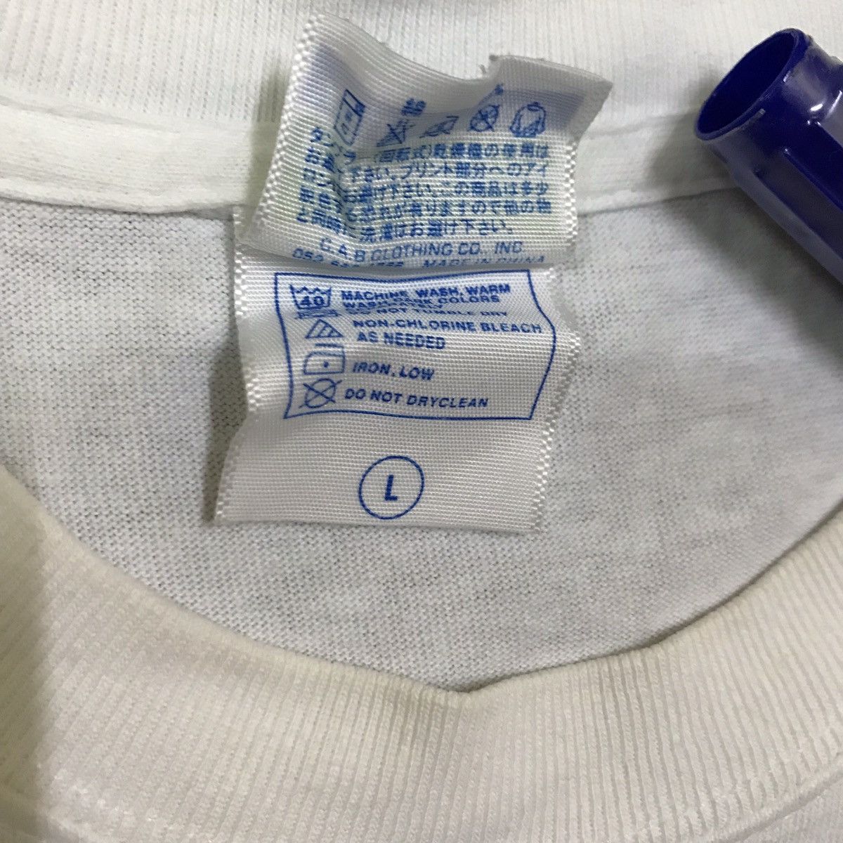 Anime Vintage 39 routed613 white tshirt Size US L / EU 52-54 / 3 - 8 Thumbnail