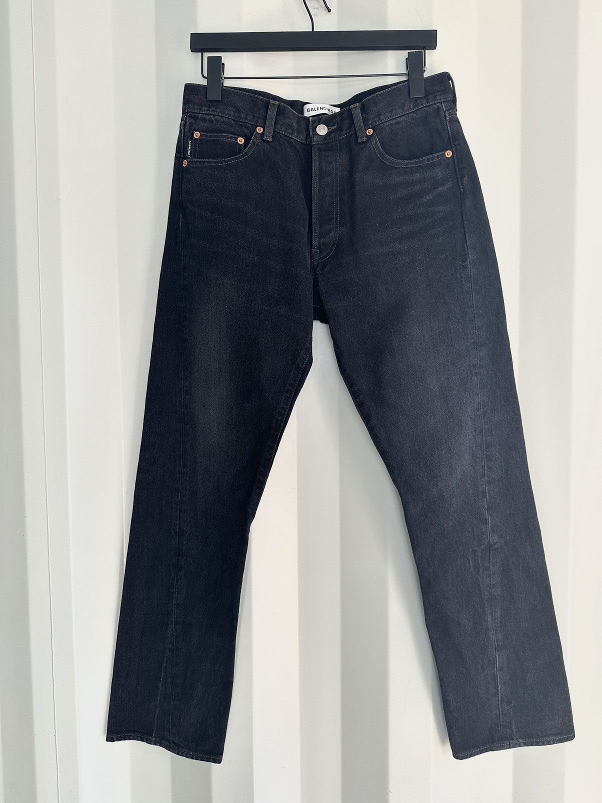 Balenciaga Balenciaga Spiral Denim Size US 30 / EU 46 - 1 Thumbnail