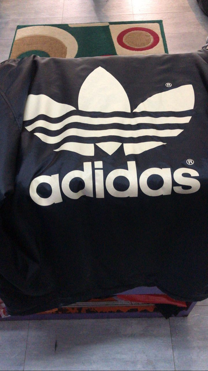 Vintage 90’s Adidas Big Logo Trefoil Long Sherpa Jacket Size US L / EU 52-54 / 3 - 4 Thumbnail