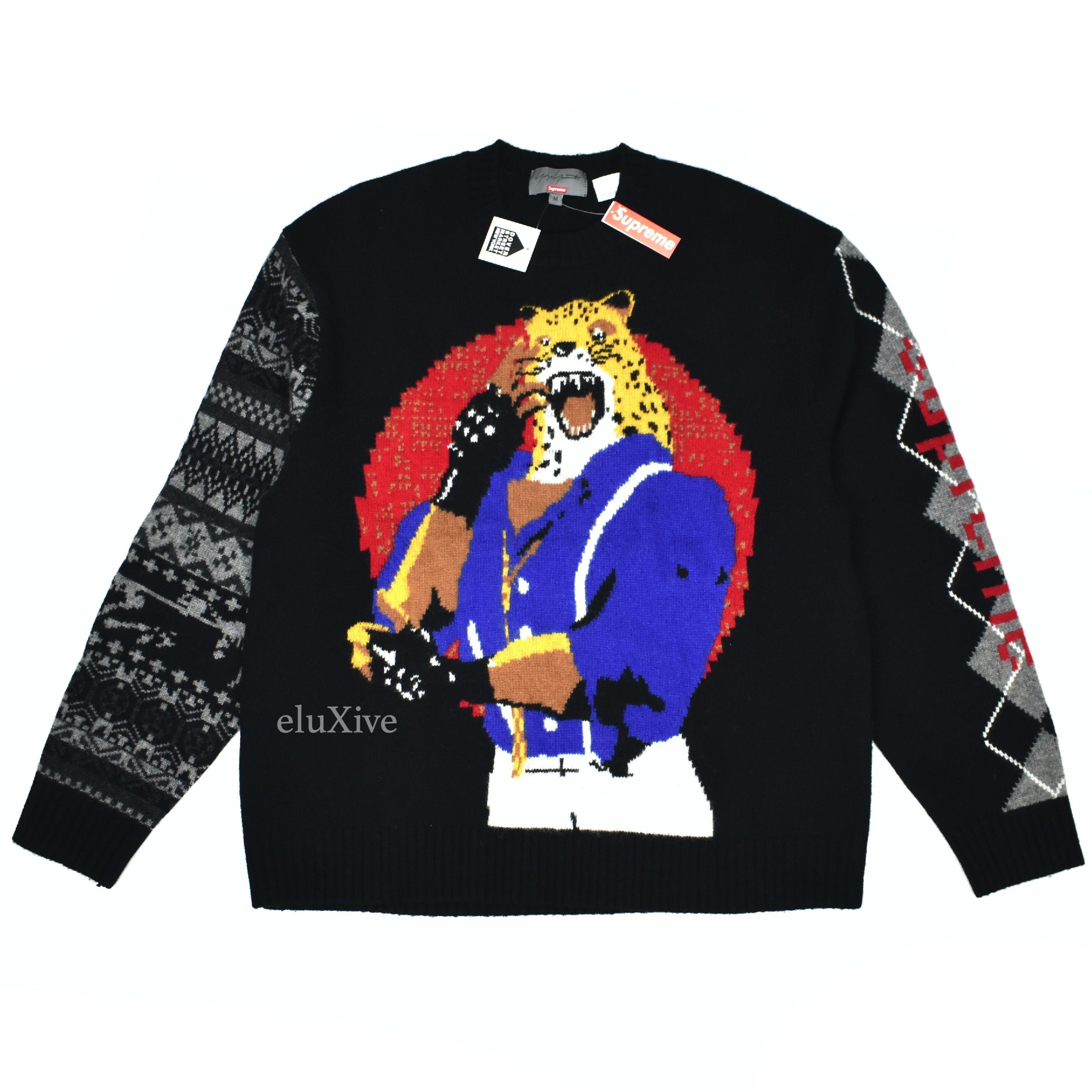 【新品未使用】Supreme®/Y’s Sweater Mサイズ Buy Supreme x Y's Sweater 'Black' - FW25SK4 BLACK | GOAT
