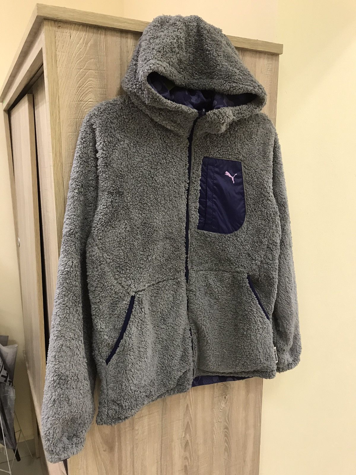 Puma Puma Reversible Fleece Jacket Size US M / EU 48-50 / 2 - 18 Thumbnail