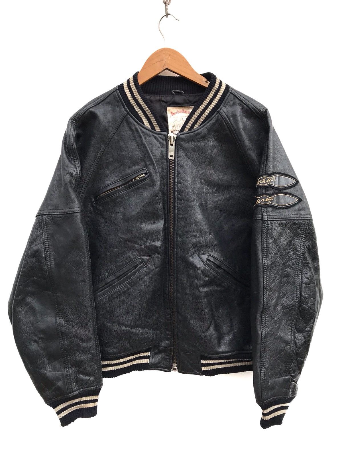Avirex Avirex Usa Leather Jacket Air Force Military American Classi Size US M / EU 48-50 / 2 - 3 Thumbnail