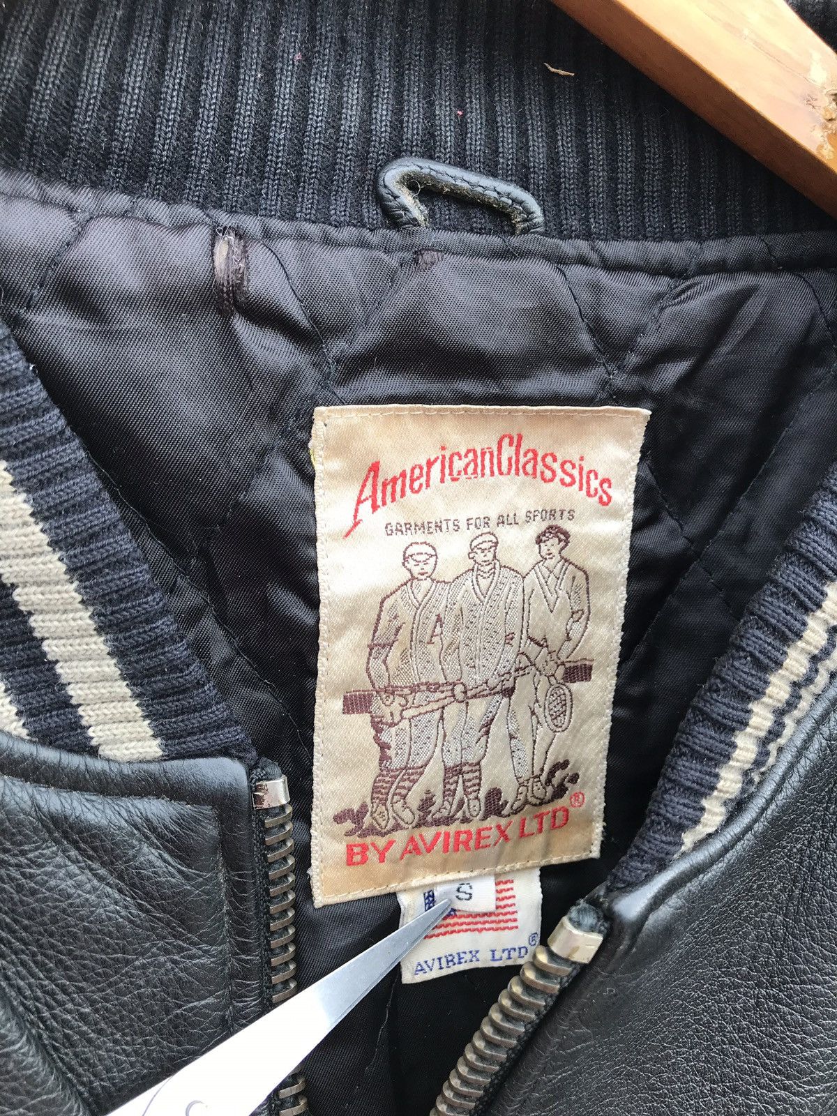 Avirex Avirex Usa Leather Jacket Air Force Military American Classi Size US M / EU 48-50 / 2 - 4 Thumbnail