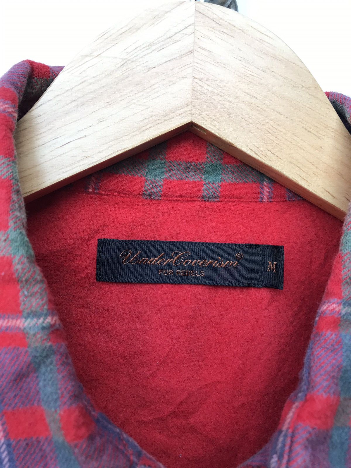 Undercover Rare Undercoverisme Tartan Pearl Snap Button Western Shirt Size US M / EU 48-50 / 2 - 3 Thumbnail