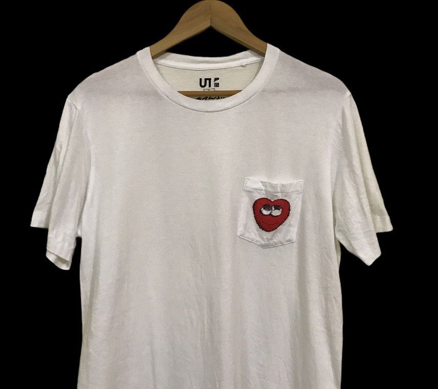 Kaws × Uniqlo Sesame Street Elmo Pocket Tee Size US L / EU 52-54 / 3 - 3 Thumbnail