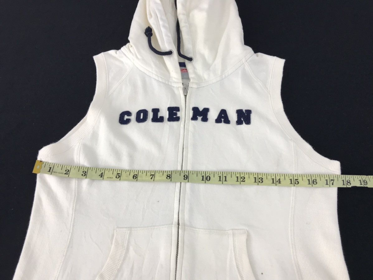 Coleman × Vintage Coleman Hoodies Zip Up Big Pocket Sweatshirt Unisex Wear Size S / US 4 / IT 40 - 8 Thumbnail