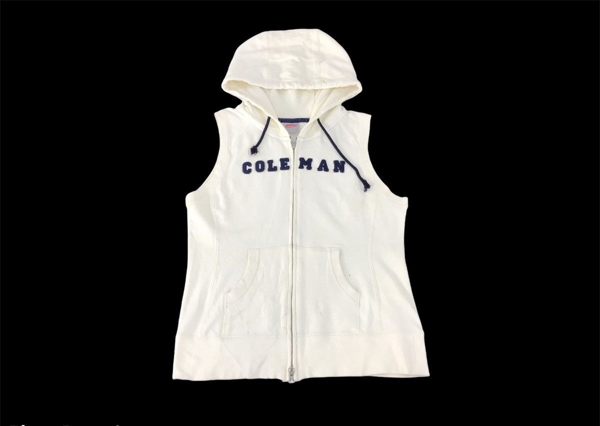 Coleman × Vintage Coleman Hoodies Zip Up Big Pocket Sweatshirt Unisex Wear Size S / US 4 / IT 40 - 1 Thumbnail