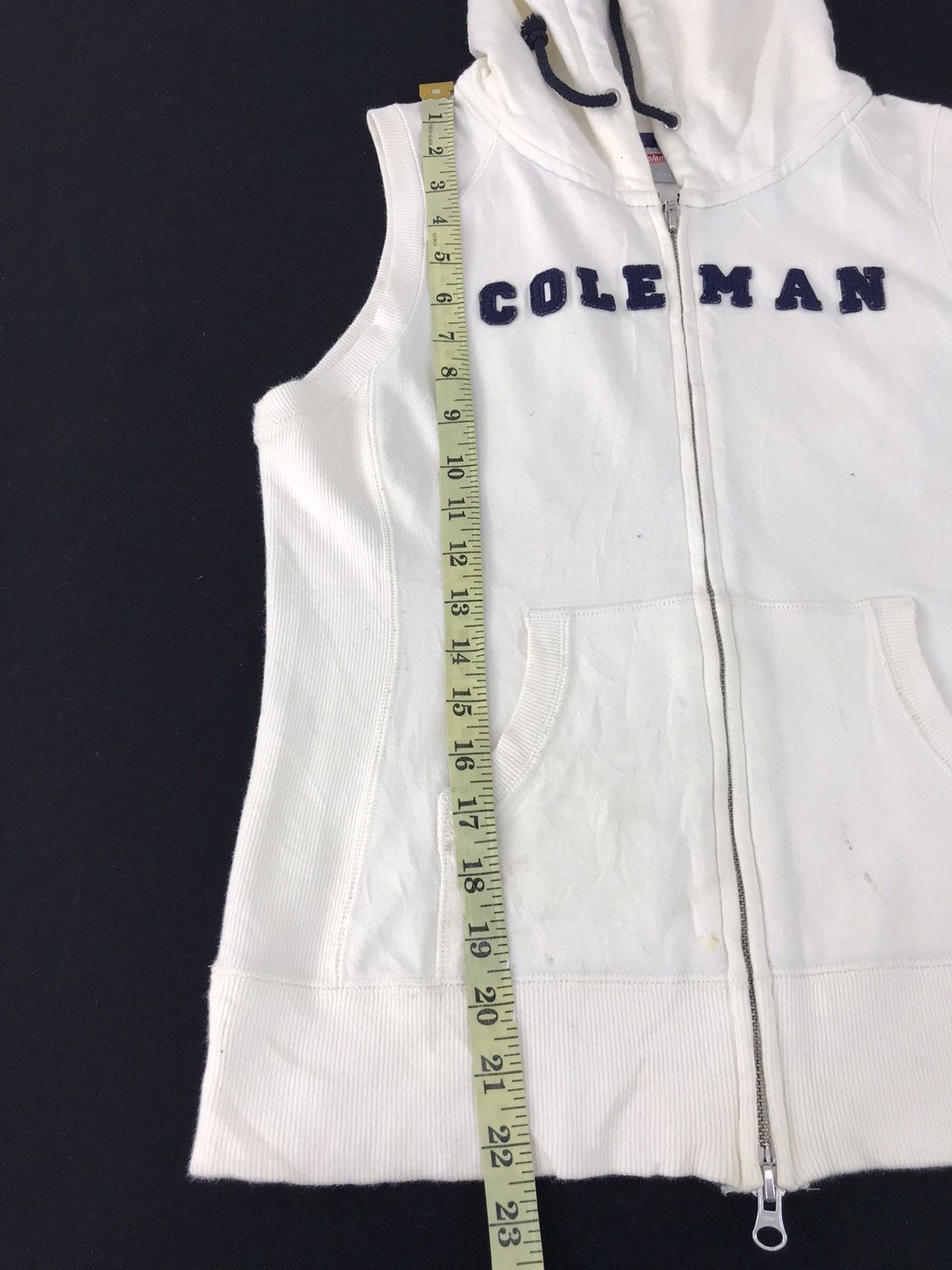 Coleman × Vintage Coleman Hoodies Zip Up Big Pocket Sweatshirt Unisex Wear Size S / US 4 / IT 40 - 9 Thumbnail