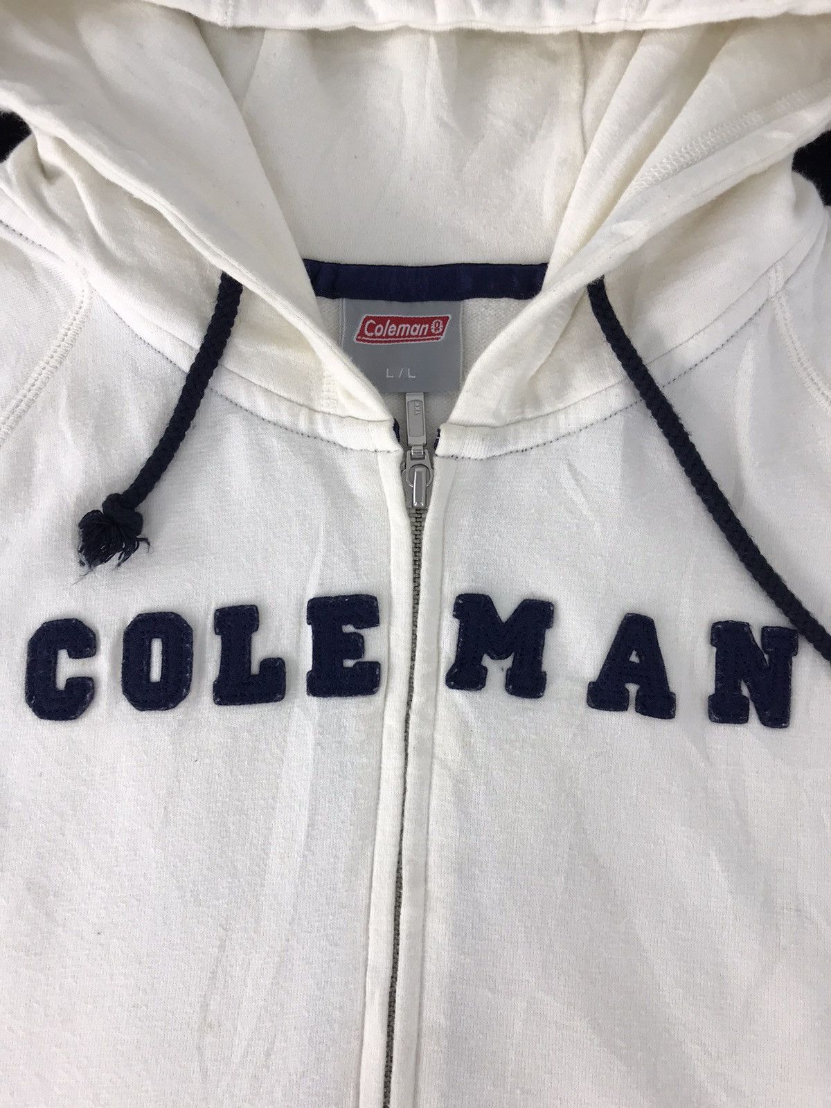 Coleman × Vintage Coleman Hoodies Zip Up Big Pocket Sweatshirt Unisex Wear Size S / US 4 / IT 40 - 2 Thumbnail