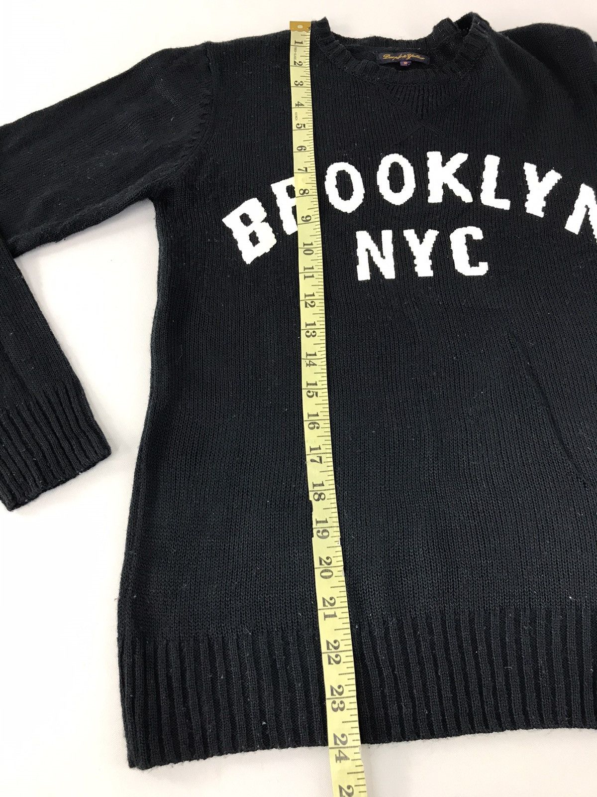 Japanese Brand × Vintage Purple & Yellow Brooklyn Nyc Athletic Knitwear Spell Out Size US S / EU 44-46 / 1 - 10 Thumbnail