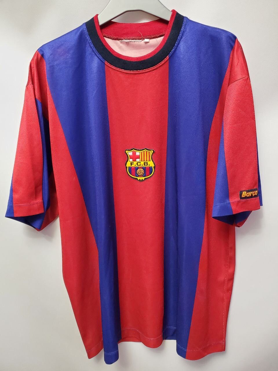 Vintage Barcelona 1998/99 Home Football Shirt Nike Vintage Size US L / EU 52-54 / 3 - 1 Thumbnail
