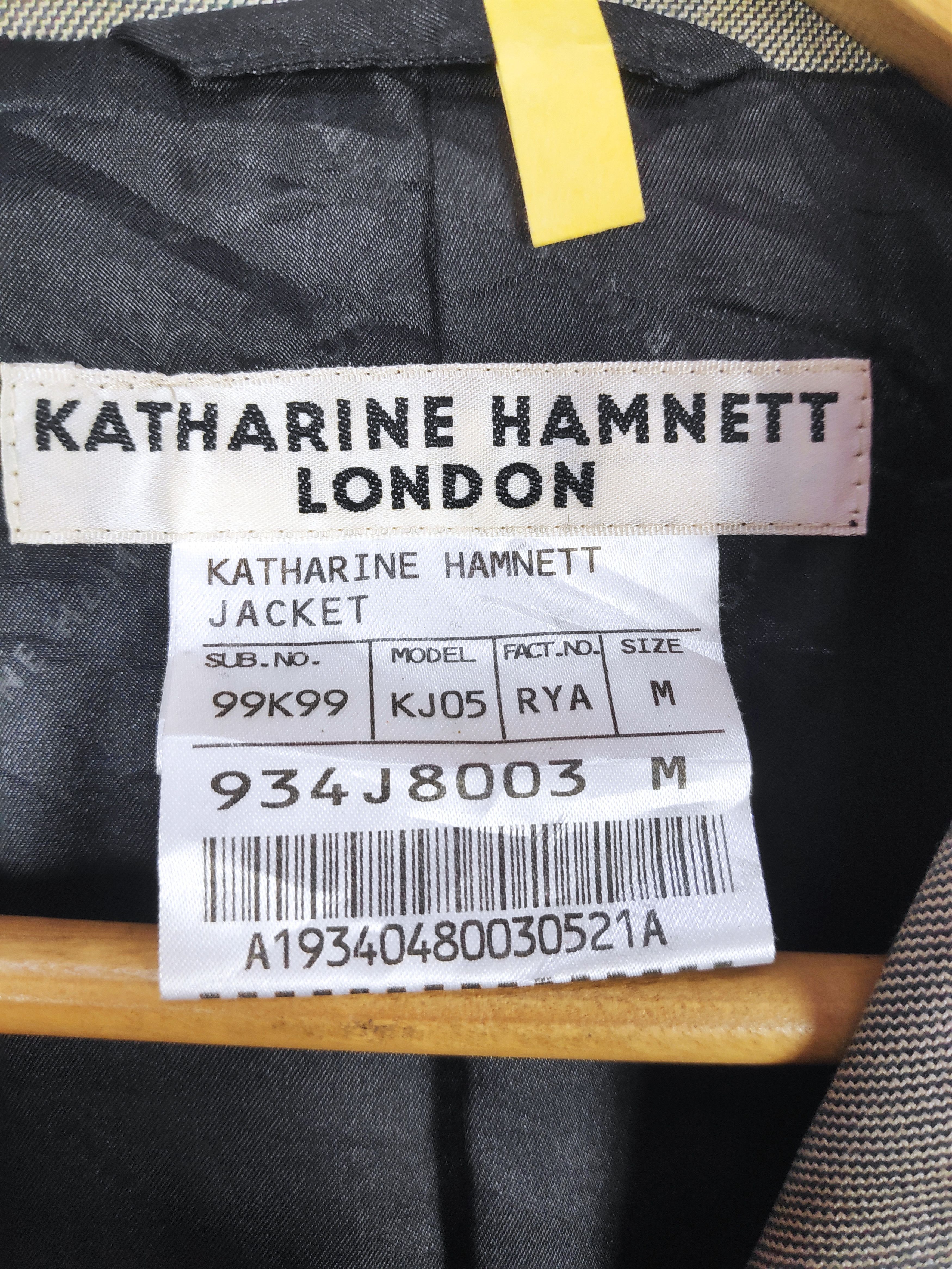 Katharine Hamnett London 🔥Best Offer🔥 Vintage Katharine Hamnett London Jacket Size US M / EU 48-50 / 2 - 6 Thumbnail