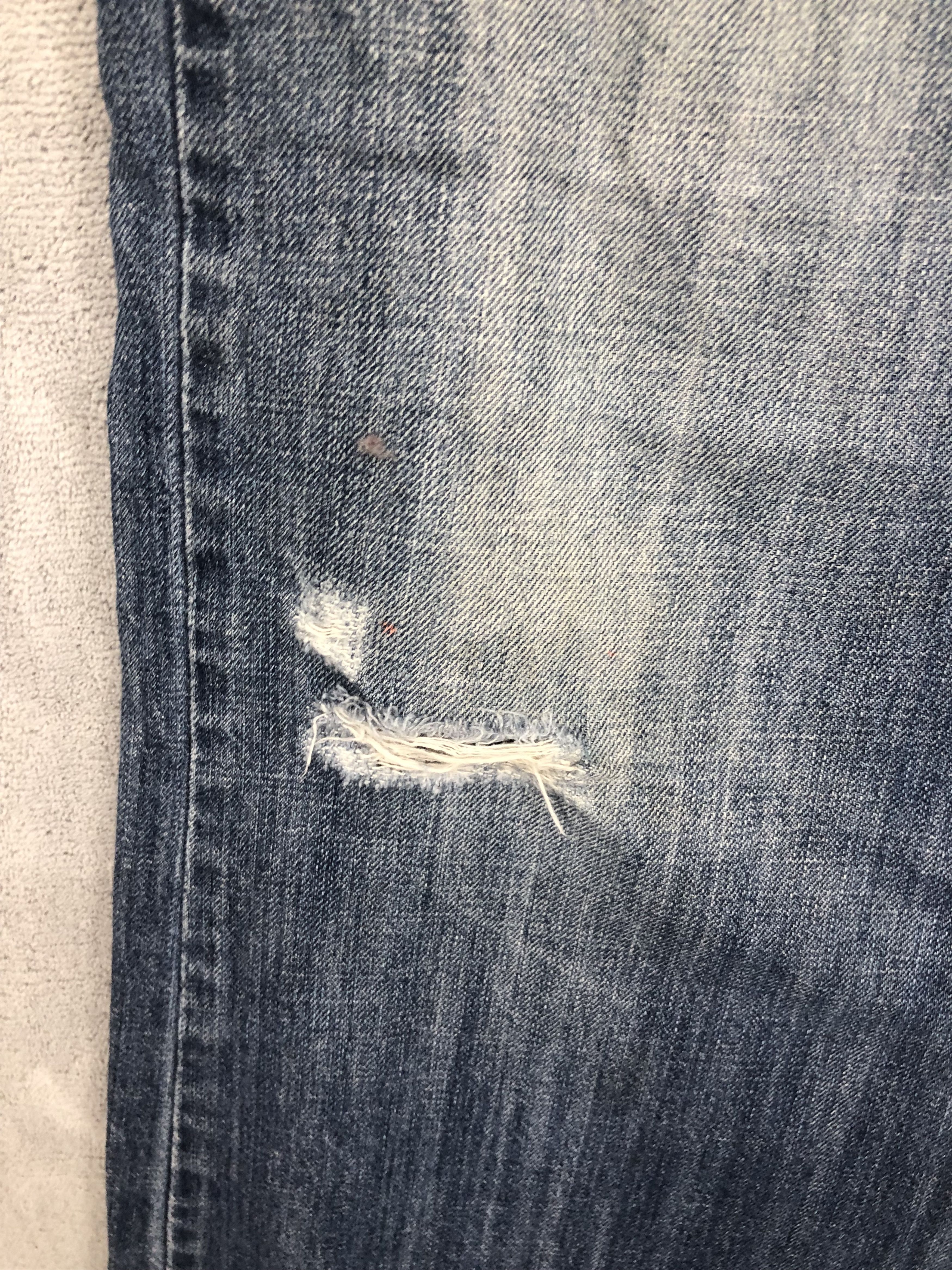 Levi's Vintage Levis 527 Boot Cut Distressed Jeans Size US 38 / EU 54 - 8 Thumbnail