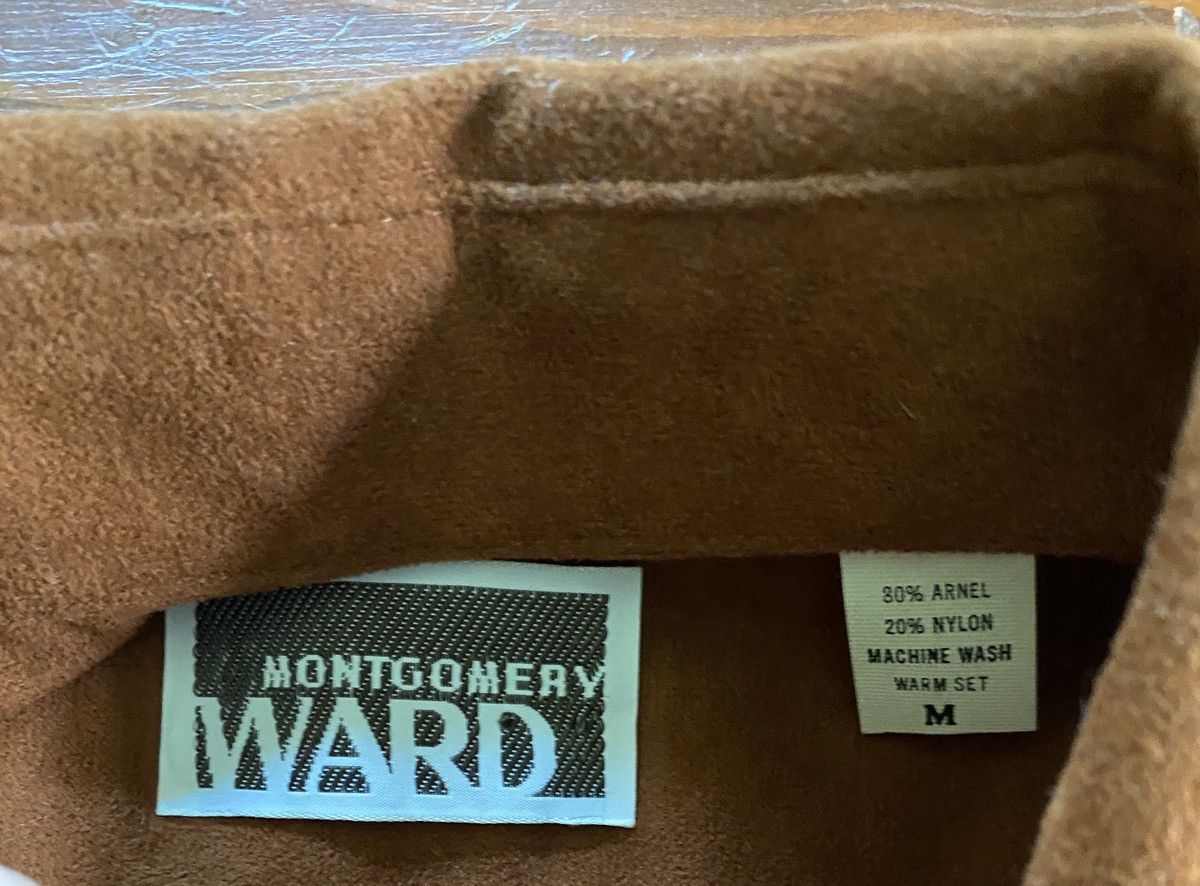 Retrofit Vintage 60’s Montgomery Ward Suede Style Button Up Shirt Size US M / EU 48-50 / 2 - 4 Thumbnail