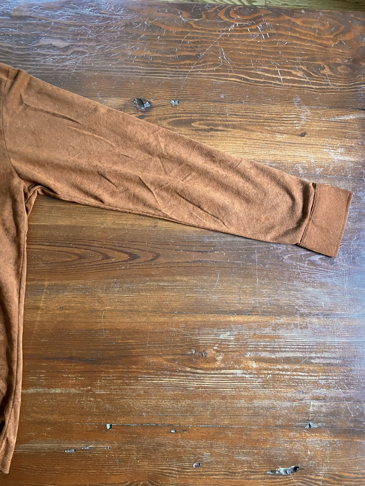 Retrofit Vintage 60’s Montgomery Ward Suede Style Button Up Shirt Size US M / EU 48-50 / 2 - 6 Thumbnail