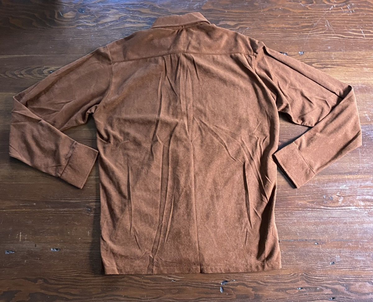 Retrofit Vintage 60’s Montgomery Ward Suede Style Button Up Shirt Size US M / EU 48-50 / 2 - 8 Thumbnail
